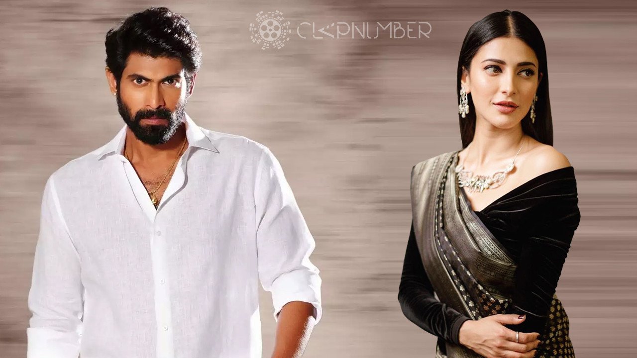 Shruti Hasan and Rana Daggubati to team up for a web-series on Netflix. 