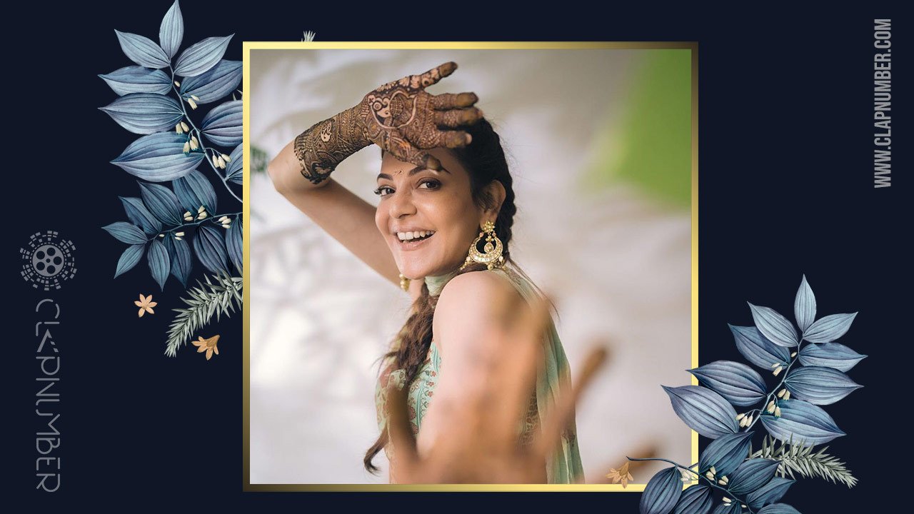 Kajal Happily Shares Mehendi Ki Rasam's Picture
