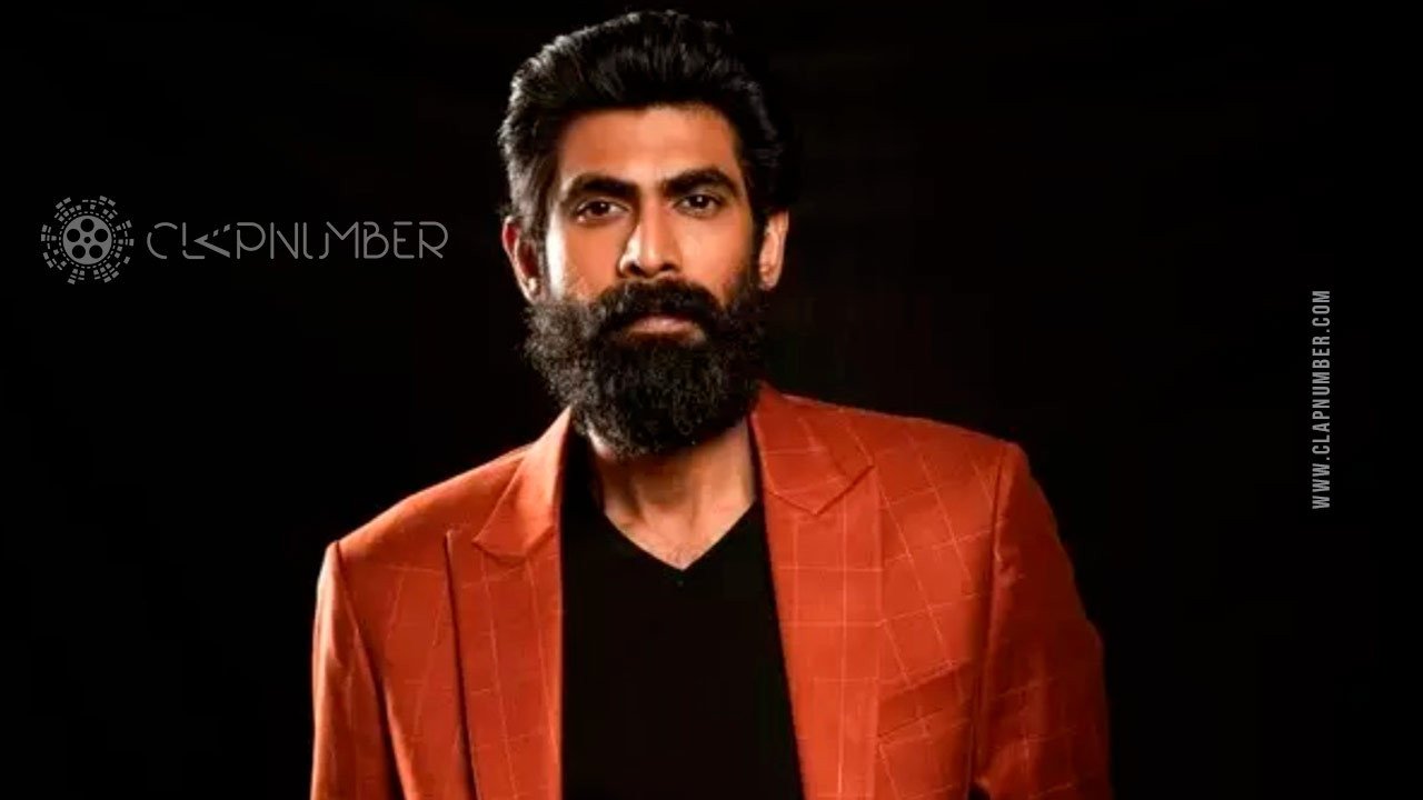 Rana on the sets of Virataparvam