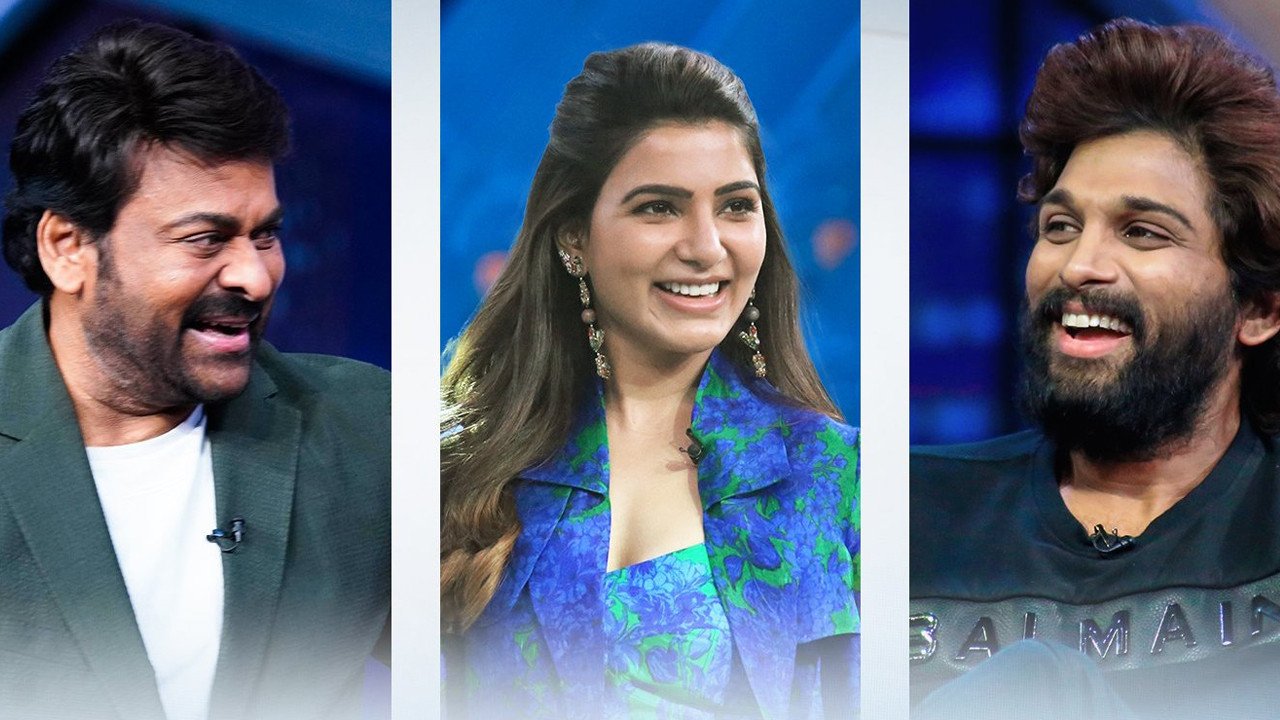 Allu Arjun Got Emotional On Samantha's Newly Launched Talk Show