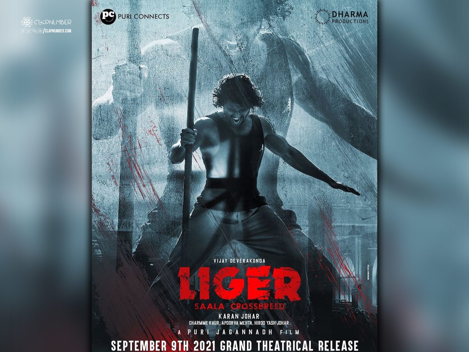 Vijay Deverakonda's LIGER first look