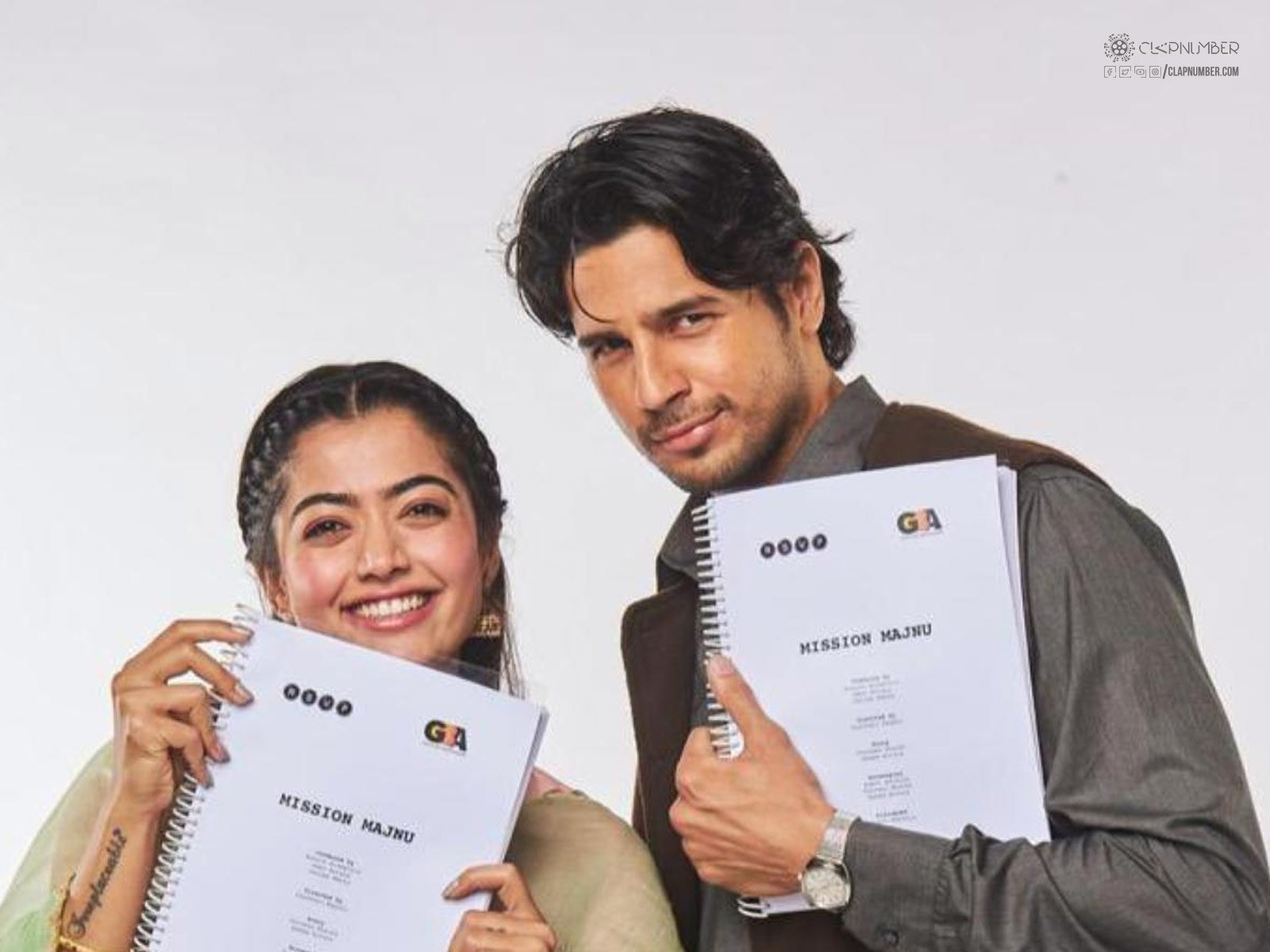 Sidharth Malhotra, Rashmika Mandanna Starrer Mission Majnu Shoot Commences