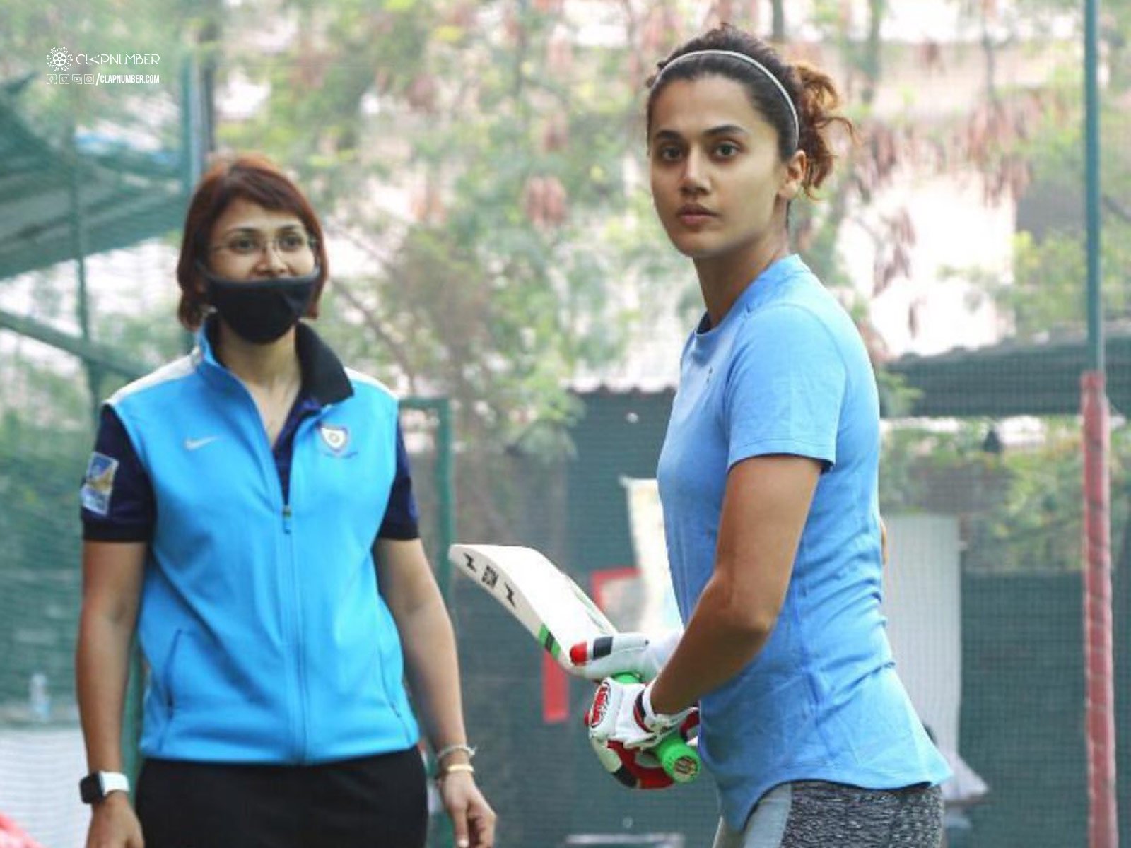 Taapsee Pannu sweats it hard with Mithali Raj’s friend for Shabaash Mithu