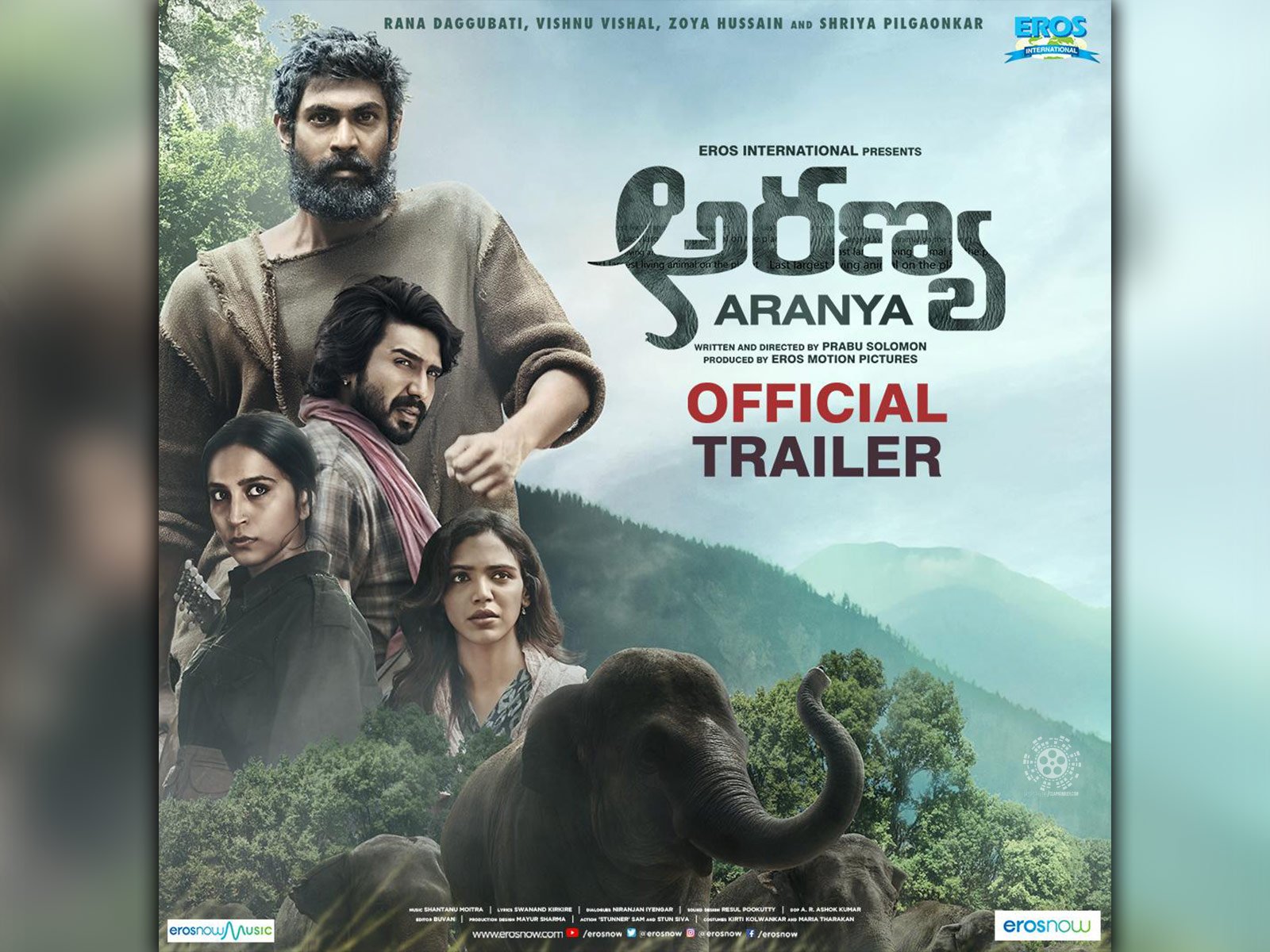 Rana's Stellar Performance In 'Aranya' Trailer