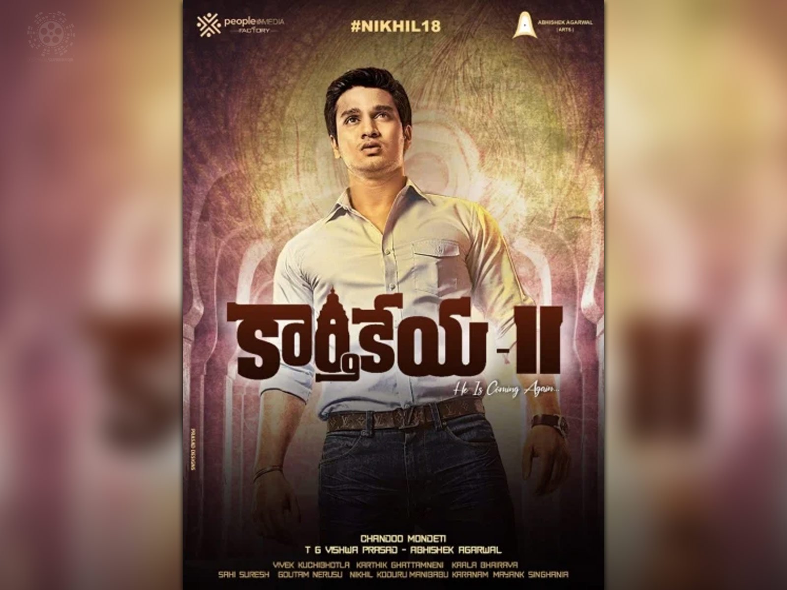 Minor injuries for Nikhil on 'Karthikeya 2' sets