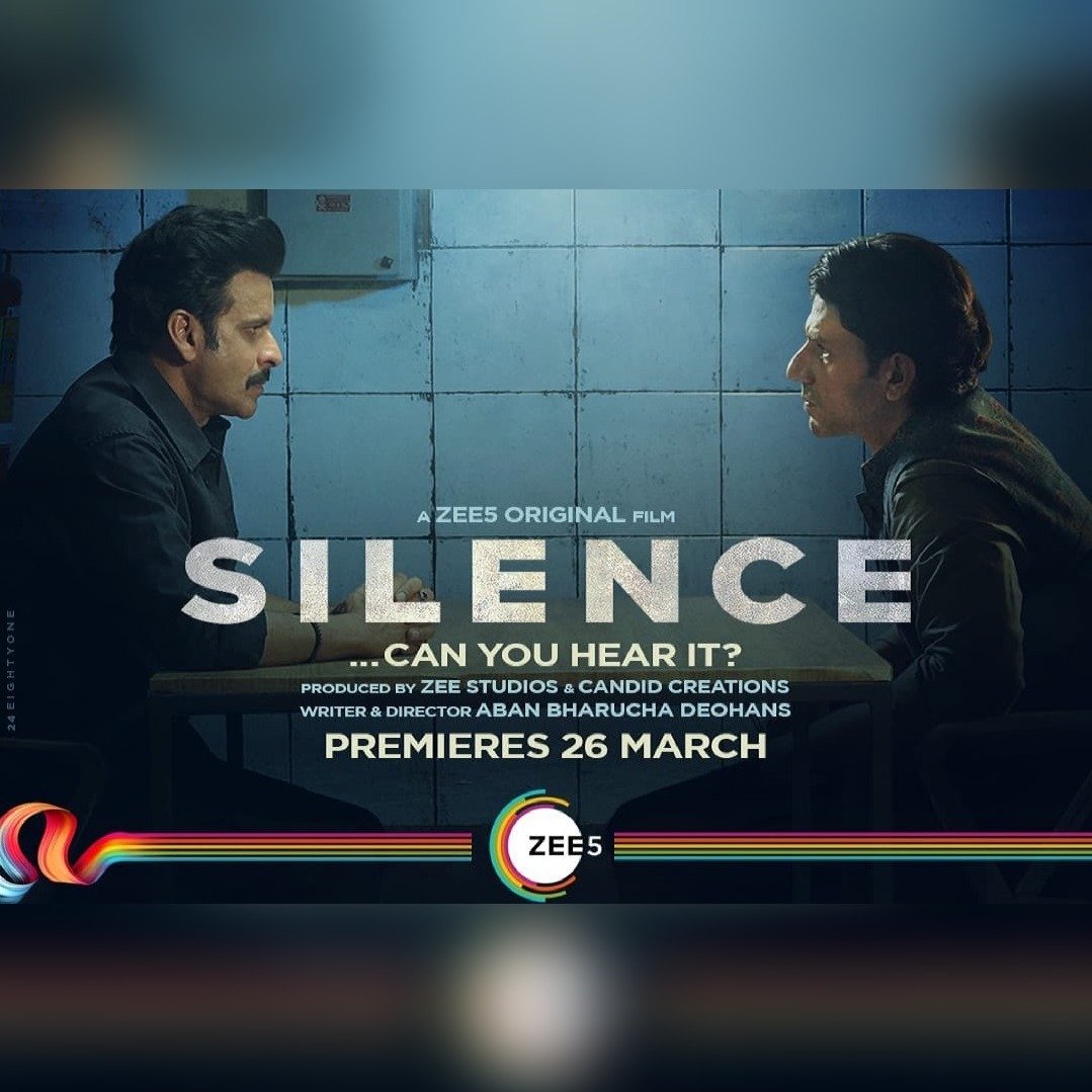 Manoj Bajpayee As A Skilled Cop In 'Silence'
