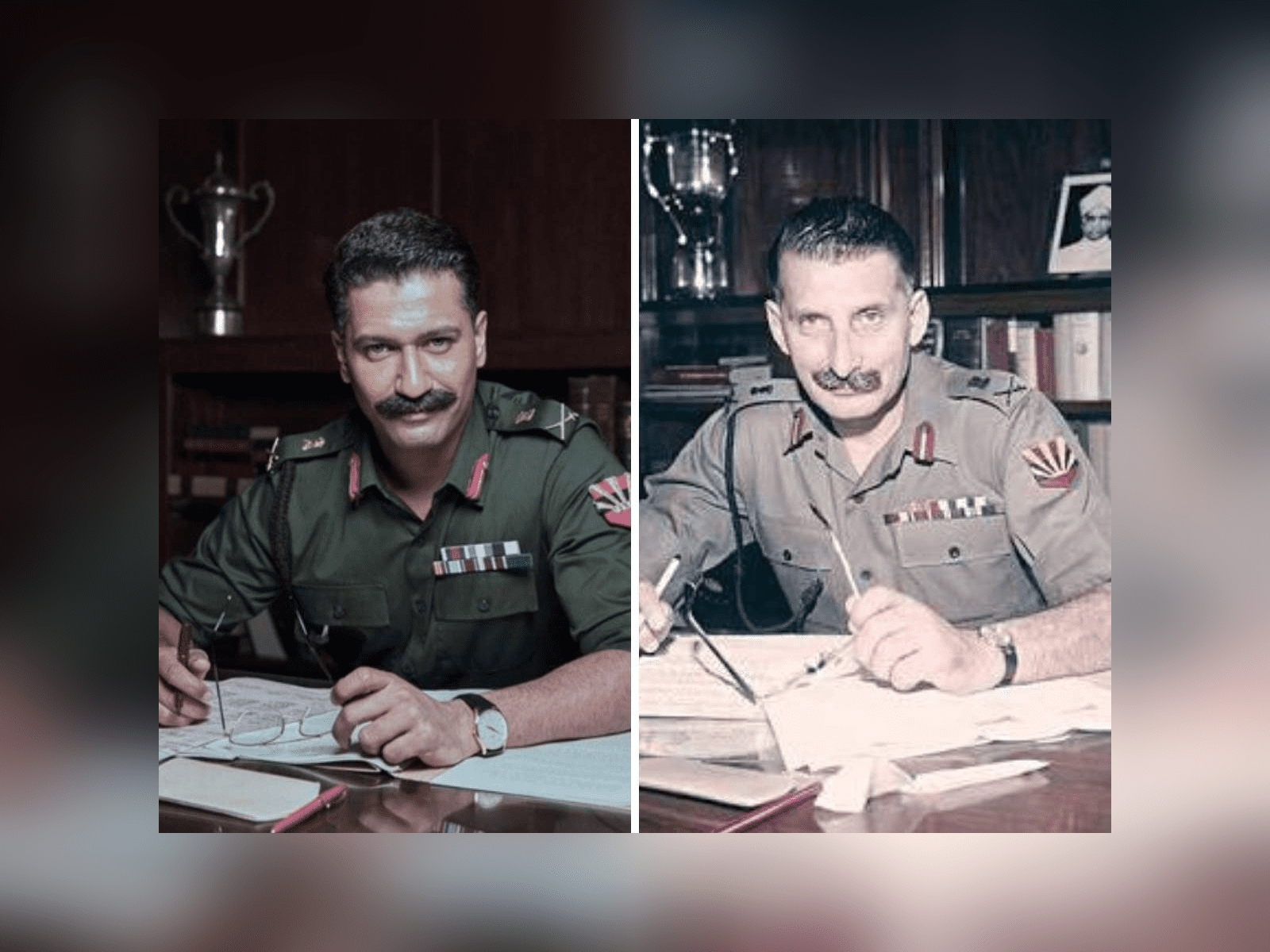 Vicky Kaushal's eccentric look for his upcoming flick "Sam Bahadur"
