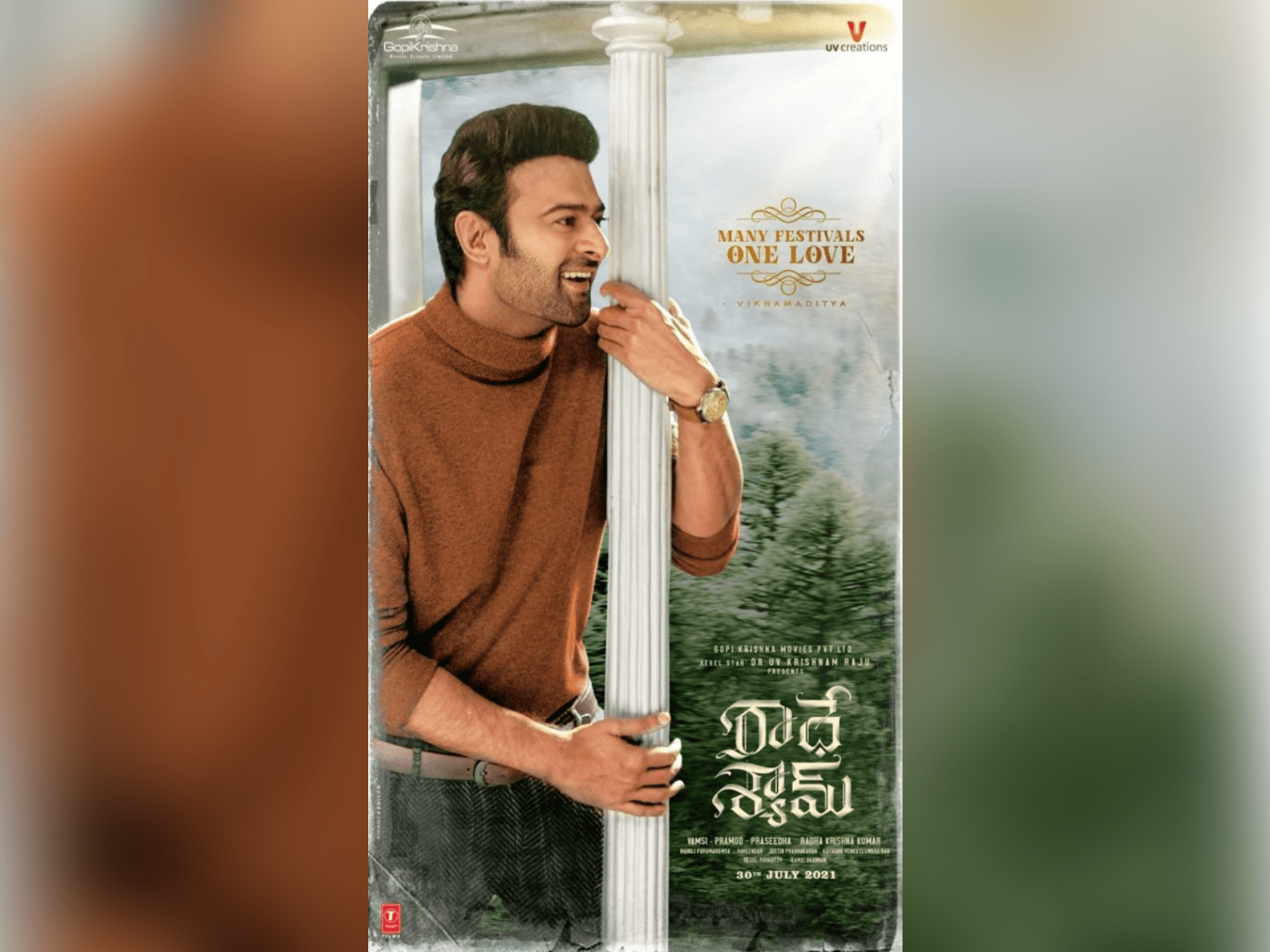 Prabhas Is Giving A Memorable Time To The Radhe Shyam Crew!