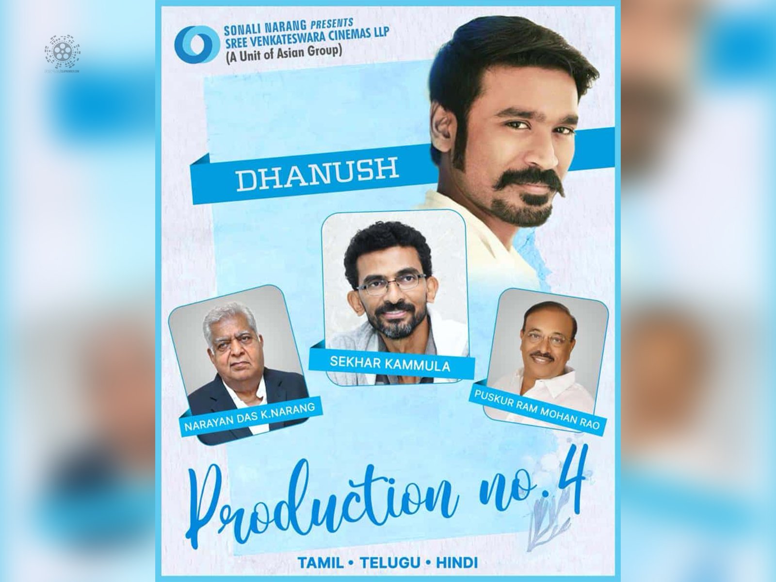 Sekhar Kammula And Dhanush Collaborate For A Pan India Film