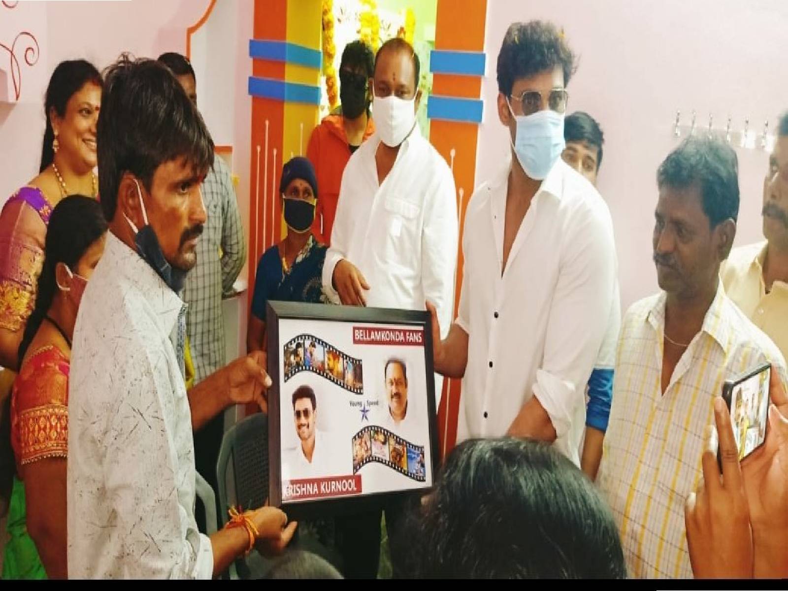Bellamkonda Sreenivas Travels To Kurnool With Family To Surprise A Fan