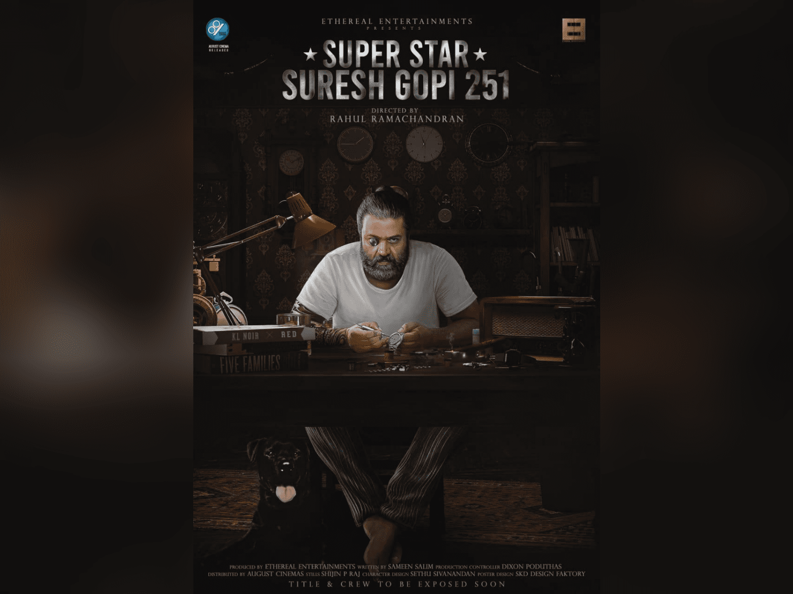 Superstar Suresh Gopi's Captivating Look For #SG251 Revealed!