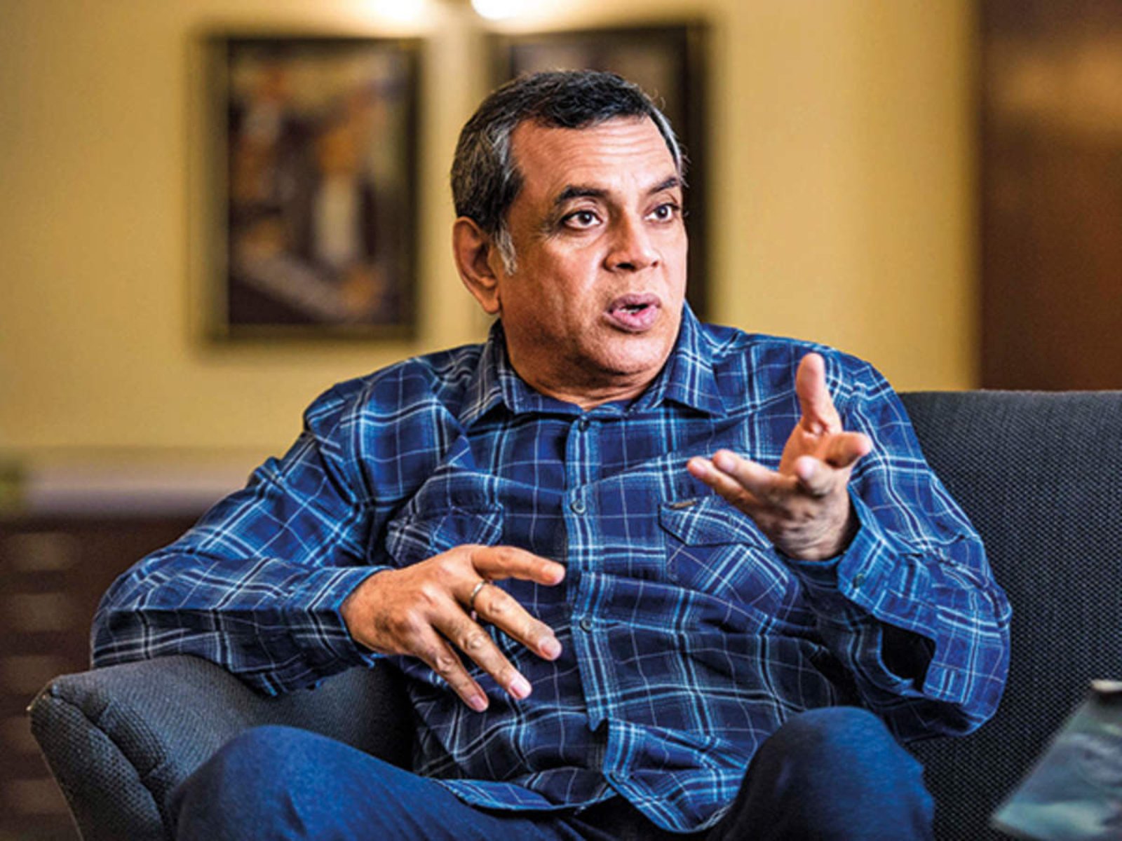 The makers of Paresh Rawal starring Sharmaji Namkeen recommenced the film shoot