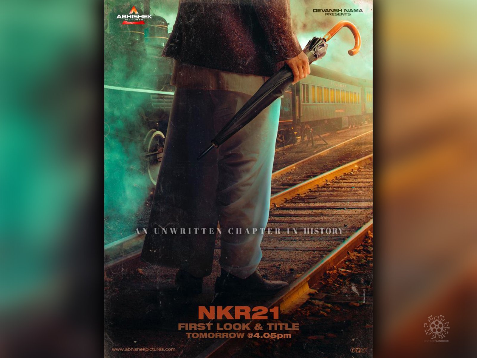 Nandamuri Kalyan Ram's #NKR21 first look poster to release today!