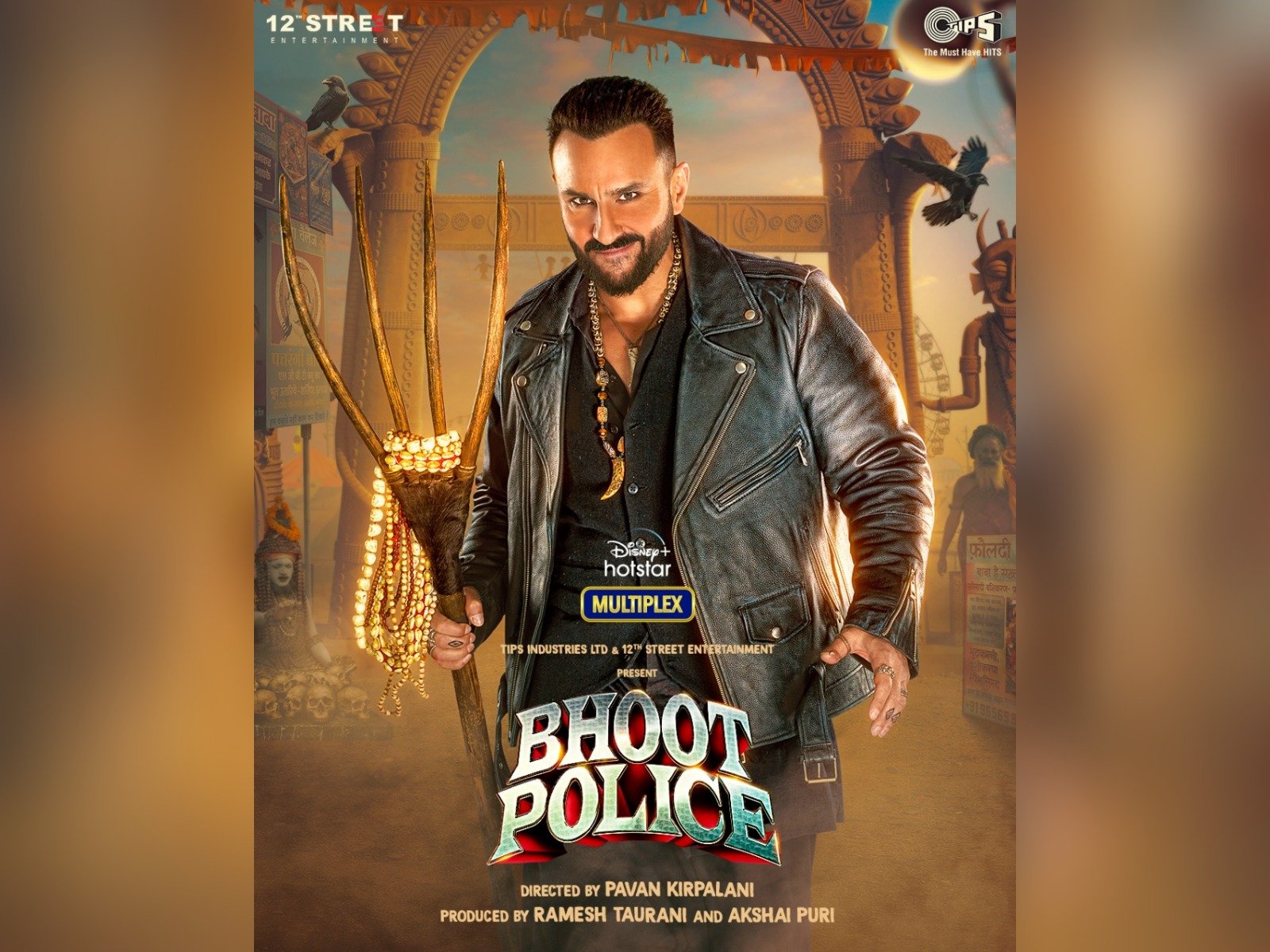 Saif Ali Khan's FIRST Look As Vibhooti From Bhoot Police Unveiled