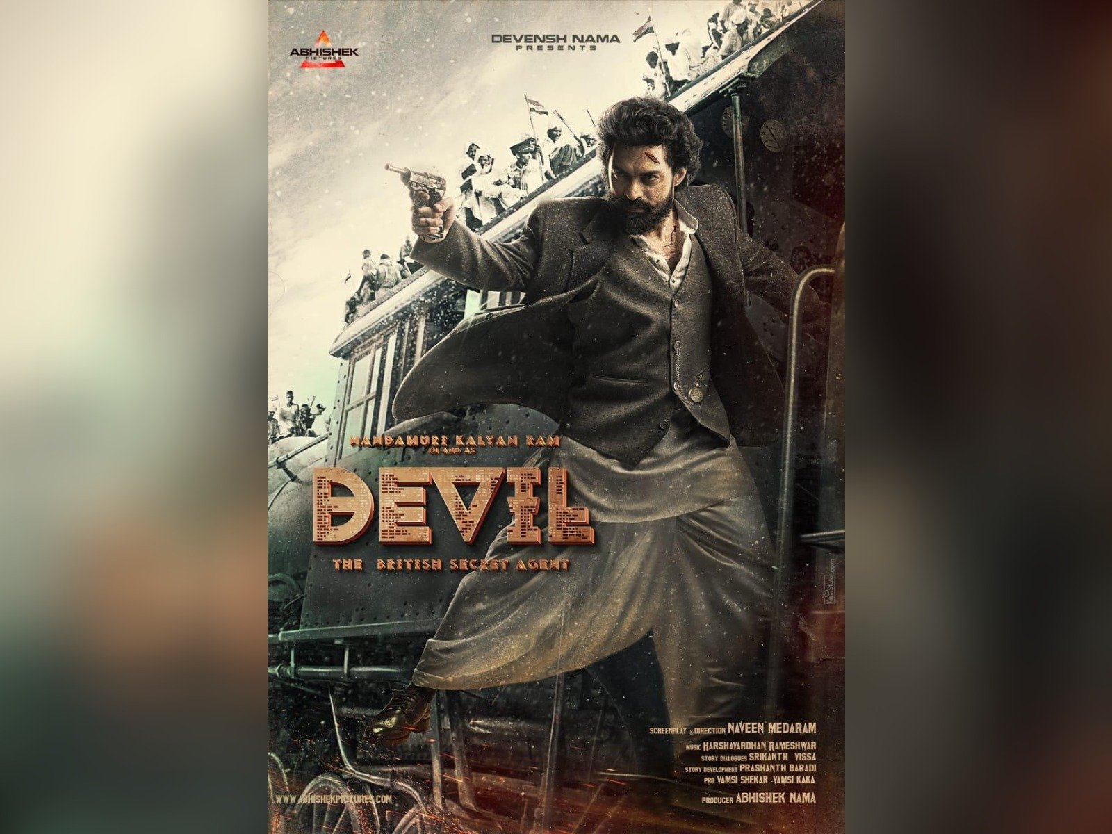 Nandamuri Kalyan Ram's New Movie Devil- The British Secret Agent‘s Title And First Look Out