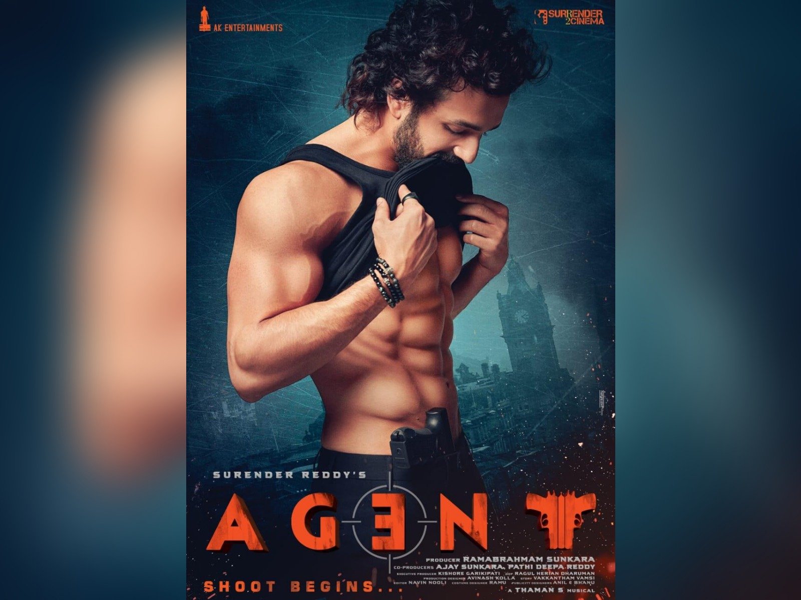 Akhil Akkineni, Surender Reddy, Anil Sunkara’s Crazy Project Agent Shooting Begins Today