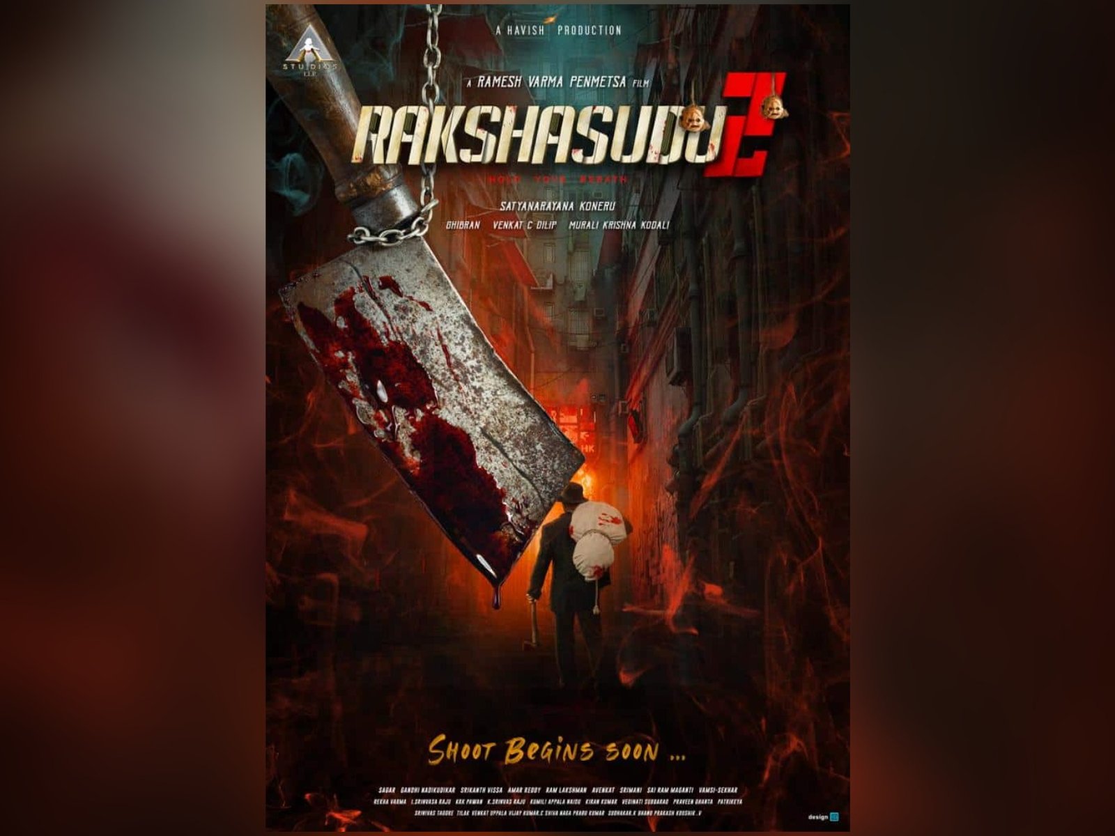 'Rakshasudu 2' announced with a terrifying poster