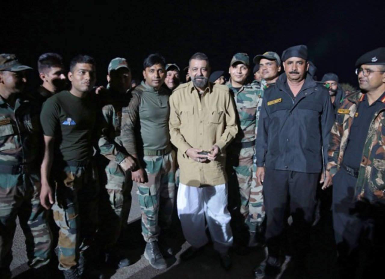 Actor Sanjay Dutt met Indian army battalions while shooting for Bhuj: The Pride Of India