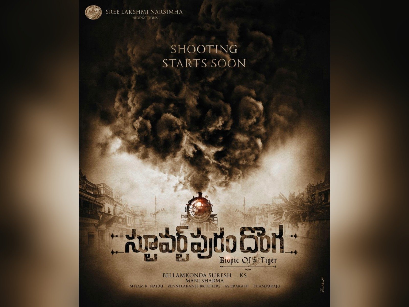 Tiger’s Biopic 'Stuartpuram Donga’ Shooting Starts Soon