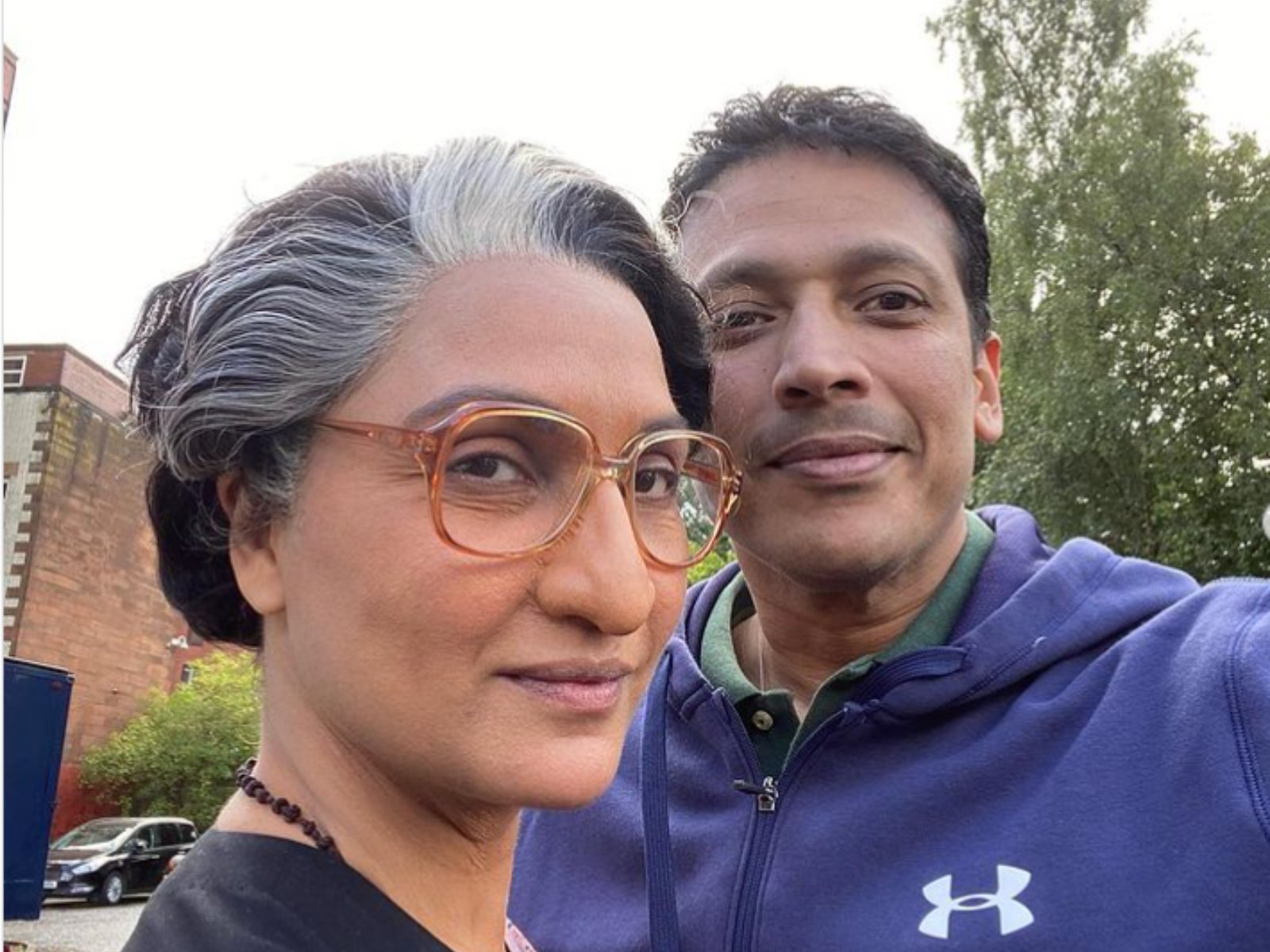 Mahesh Bhupathi also has joined in to cheer for Lara, who essays Indira Gandhi's role.