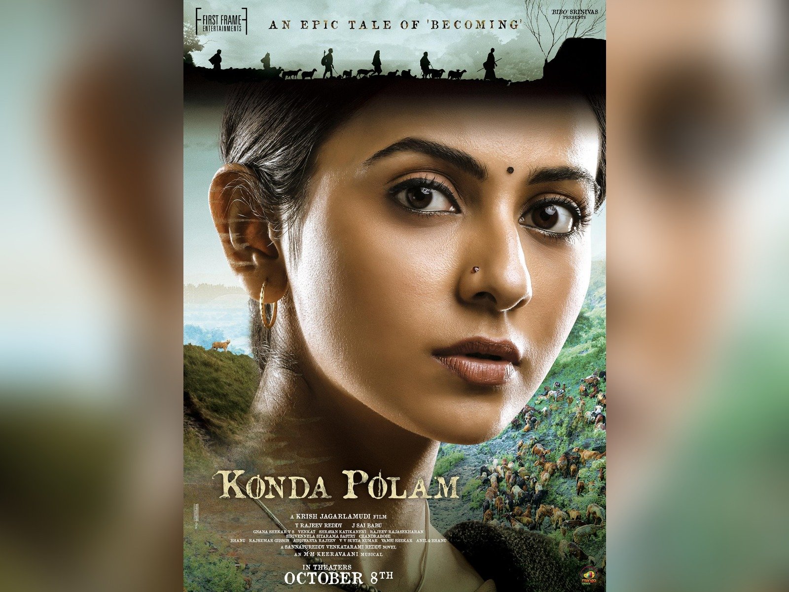 Rakul Preet Singh’s First Look As Obulamma In Kondapolam