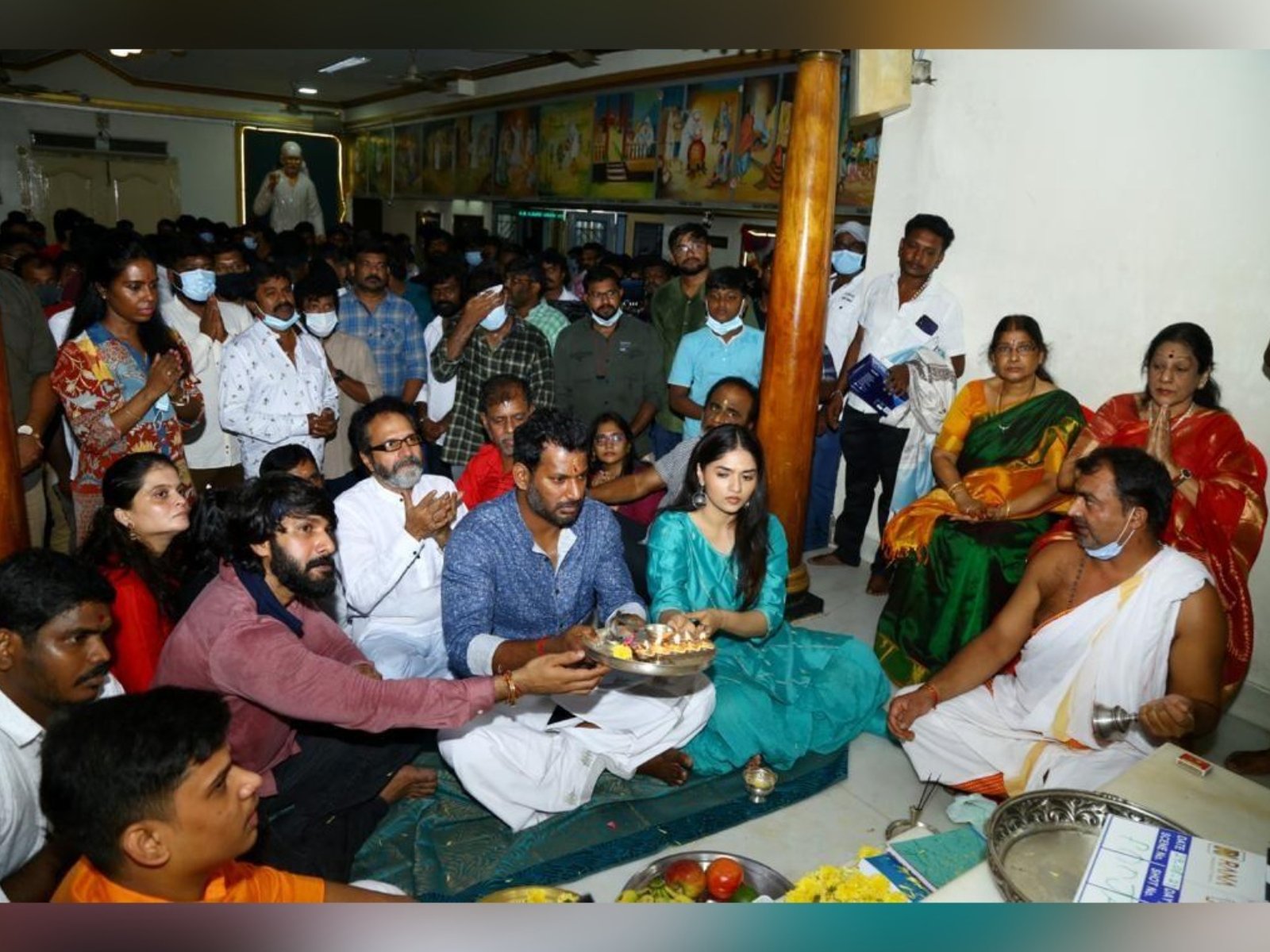 Vishal, A Vinoth Kumar, Rana Productions Pan India Film Launched, Regular Shooting Commences