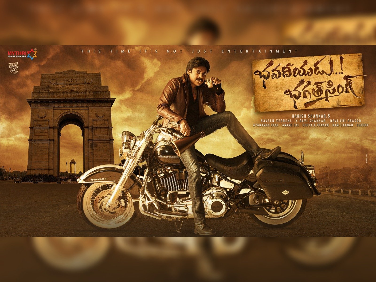 Pawan Kalyan-Harish Shankar film's titled Bhavadeeyudu Bhagat Singh