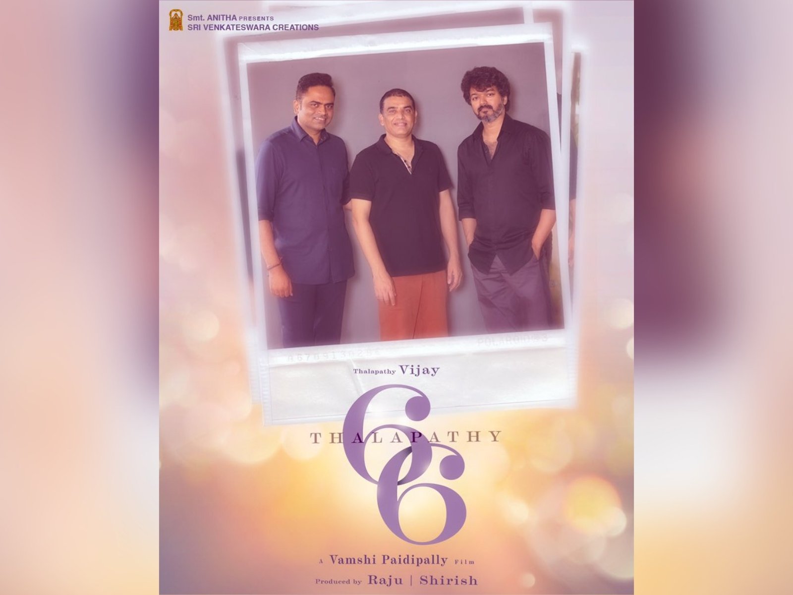 Thalapathy Vijay's 66th Film With Vamshi Paidipally and Dil Raju