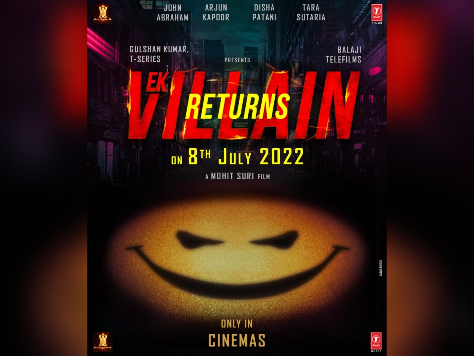 Ek Villain Returns to release on July 8, 2022