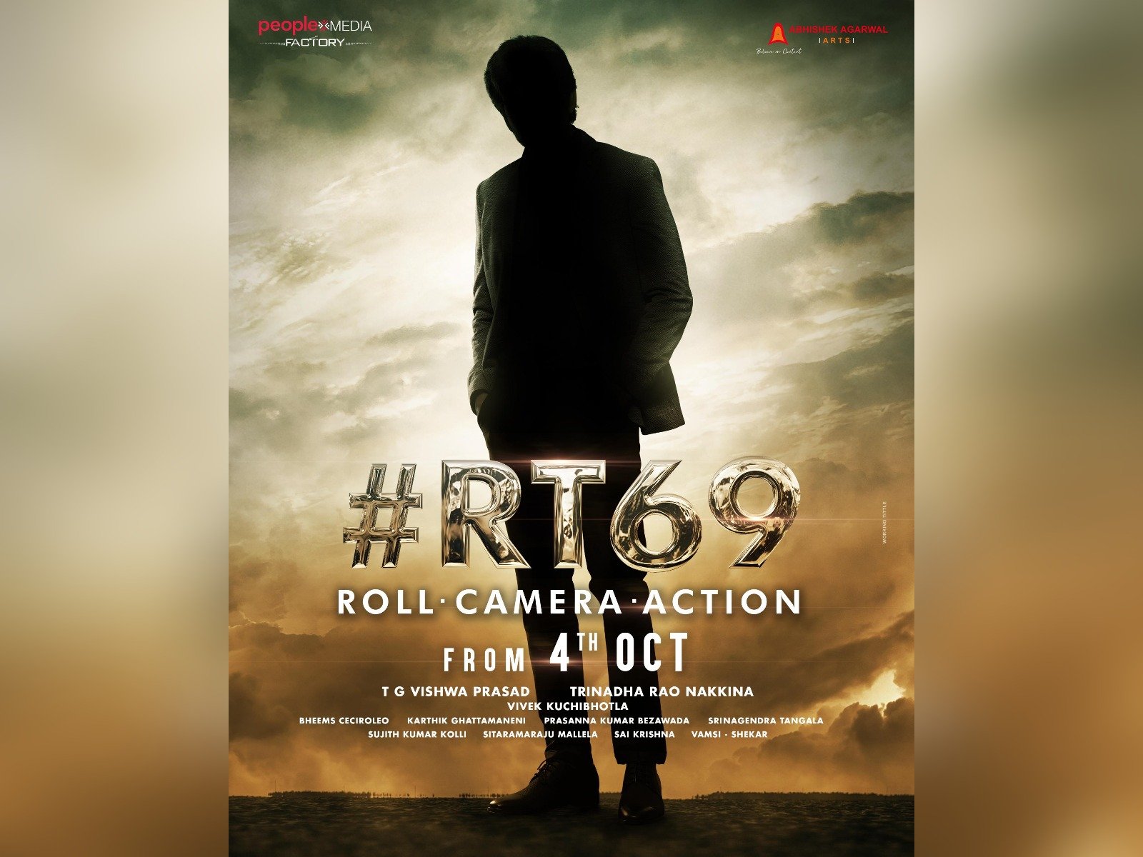 Ravi Teja #RT69 To start From October 4