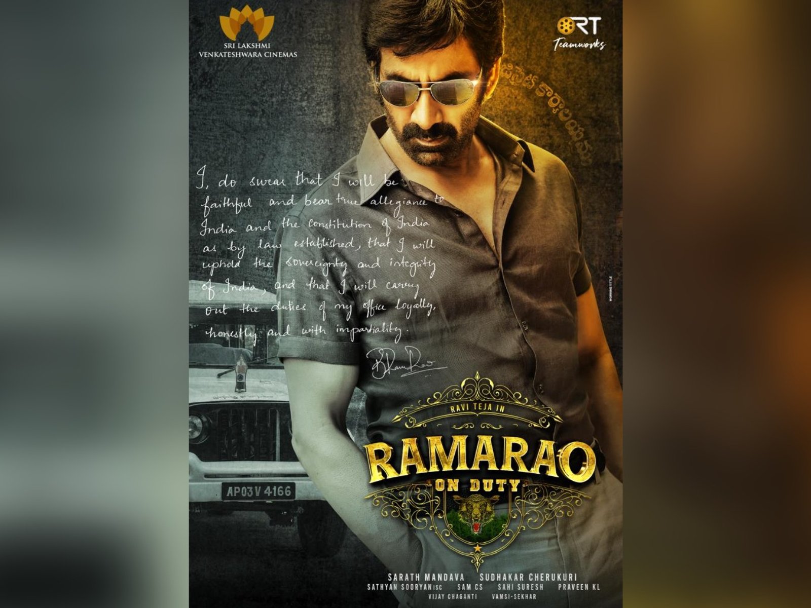 Mass Maharaja Ravi Teja's Ramarao On Duty Readying For Final Schedule