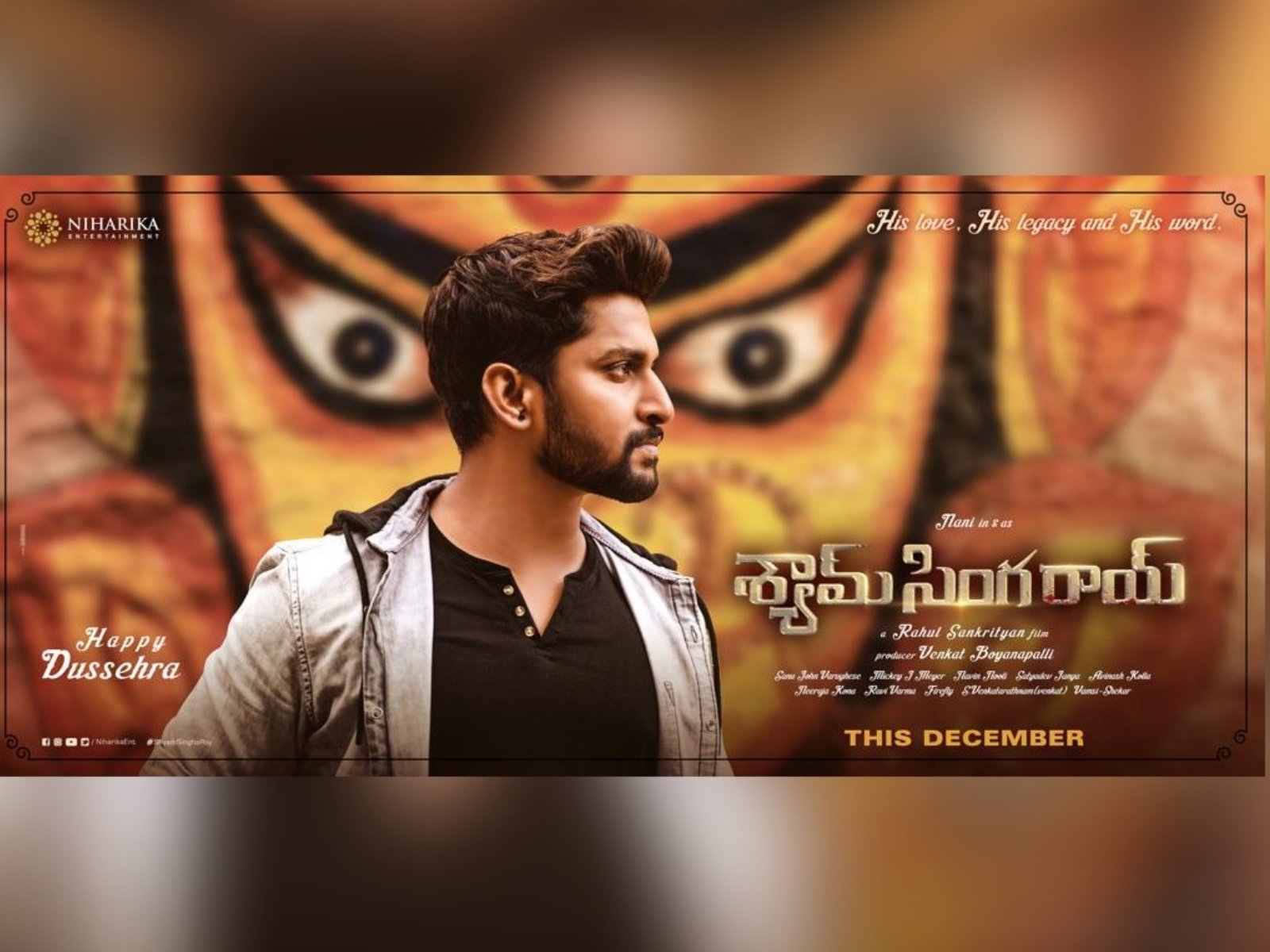 Motion Poster: Vicious Looks Of Shyam Singha Roy