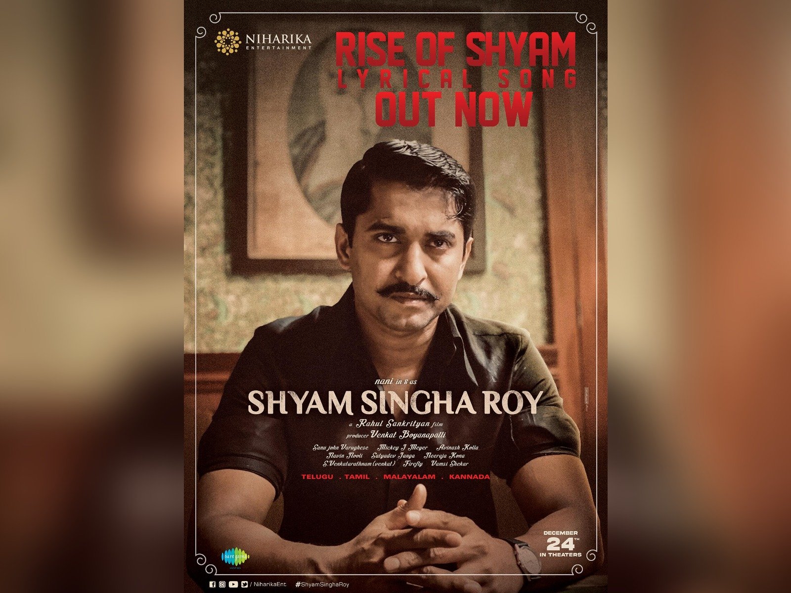 Rise Of Shyam, First Lyrical Of Nani’s Shyam Singha Roy, Is Out