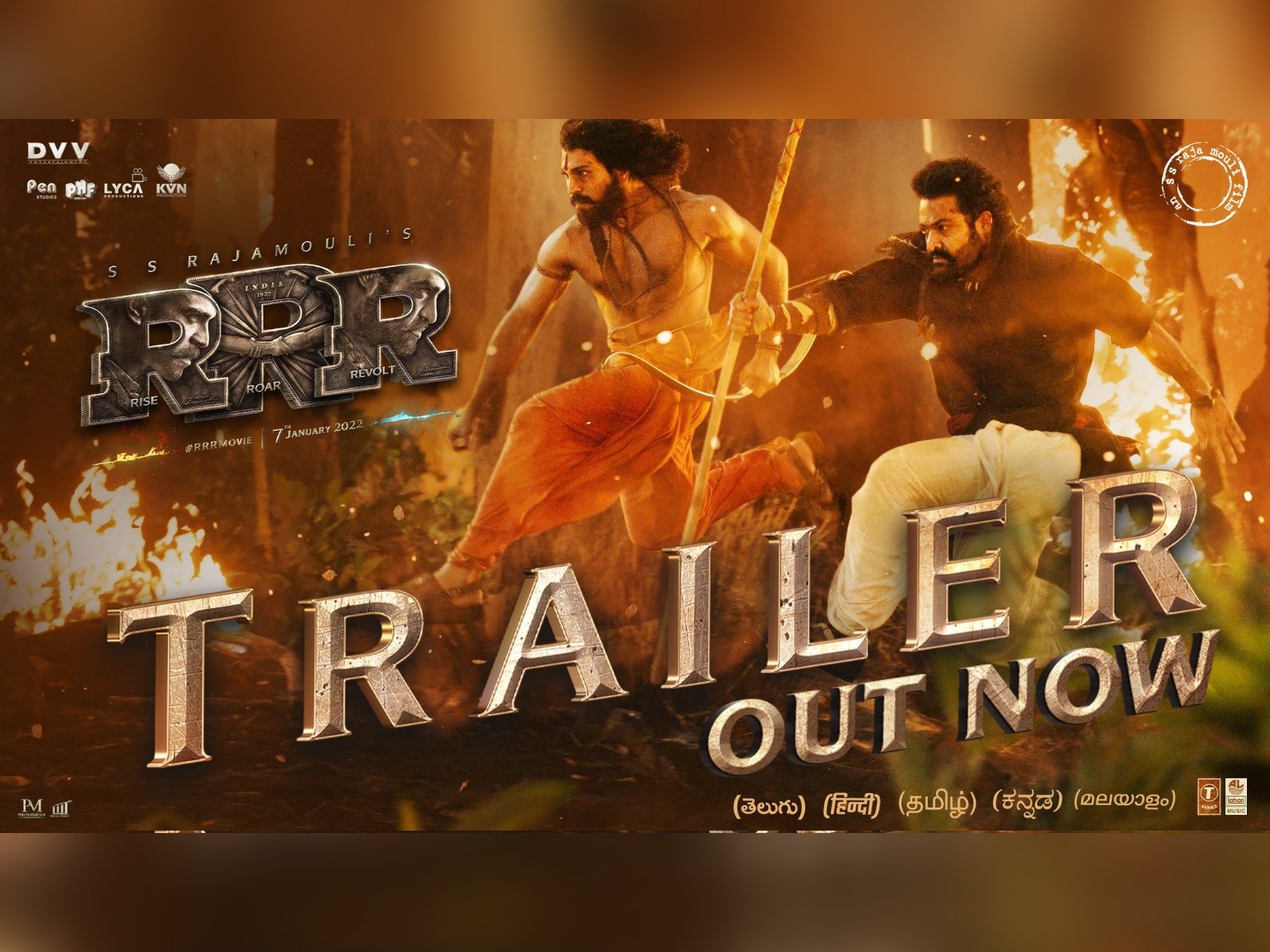 RRR Trailer Unveiled