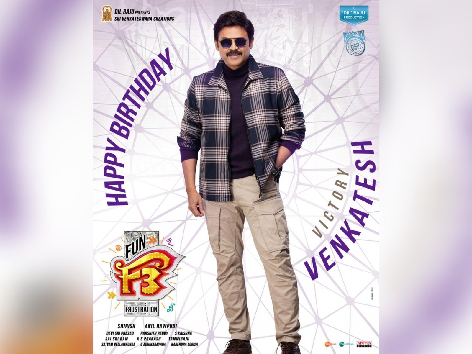 Victory Venkatesh’s Birthday Glimpse From F3 Out