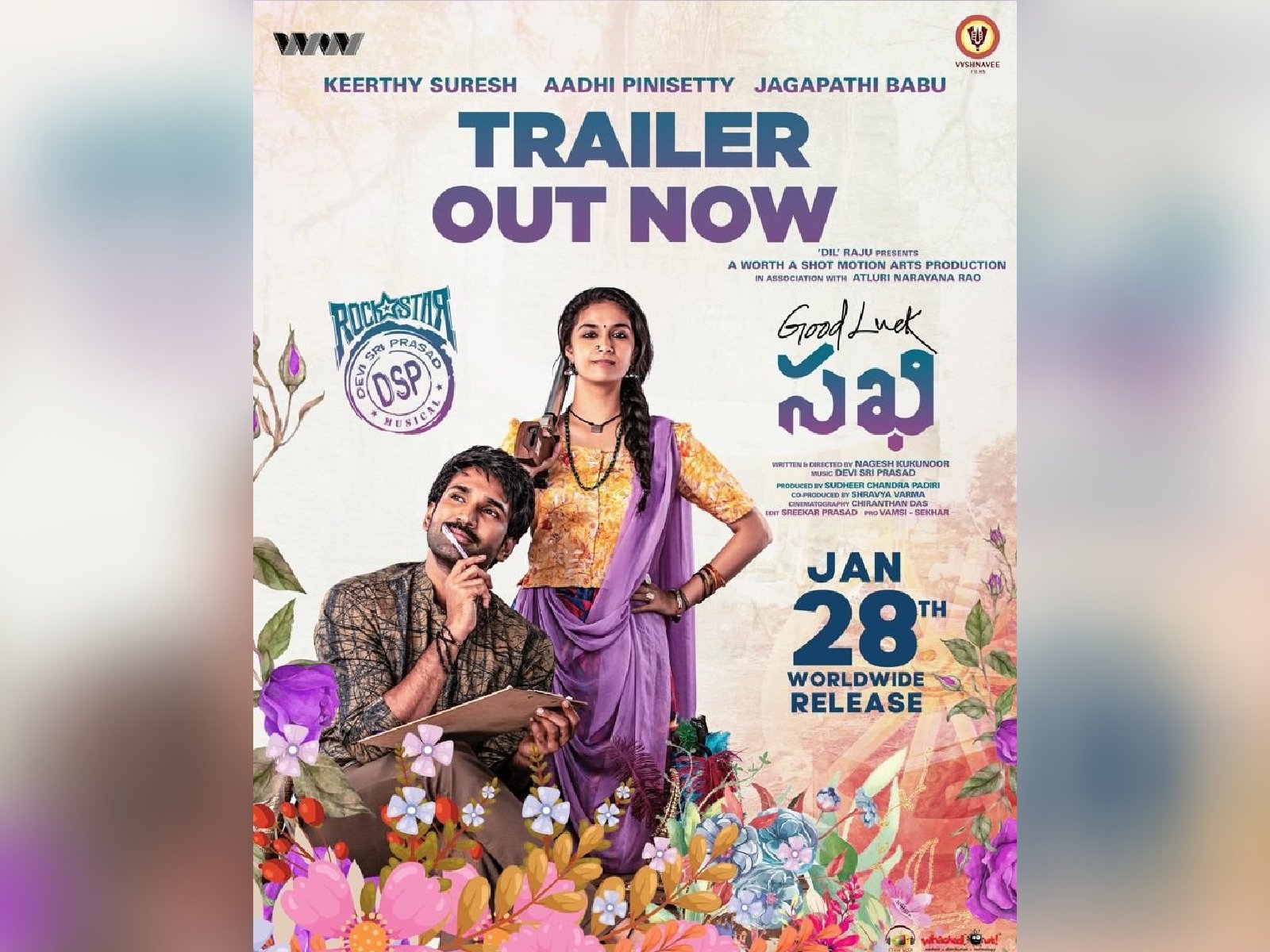 Good Luck Sakhi theatrical trailer is out today