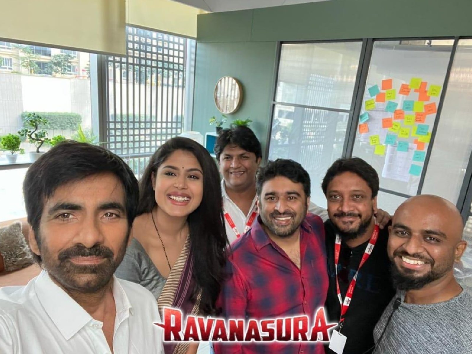 Ravi Teja Joins Shoot Of Ravanasura Today