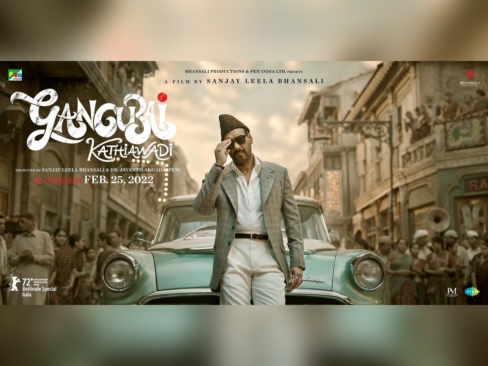 The First Look Of Ajay Devgn From Gangubai Kathiawadi