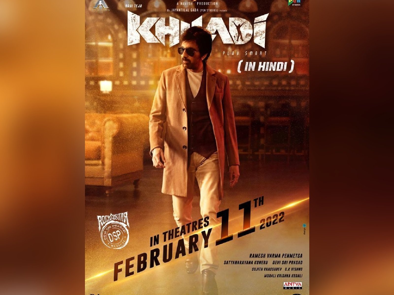 ‘Khiladi’ To Release In Hindi On 11th February 2022*