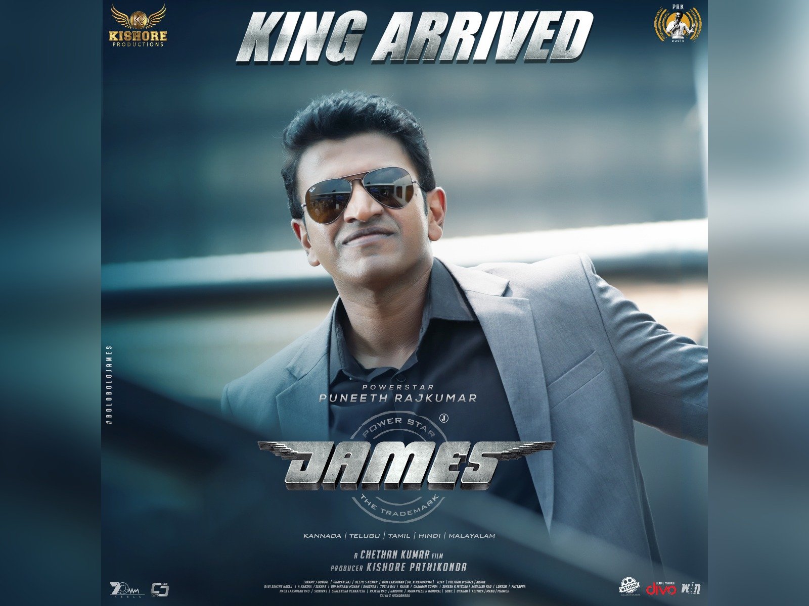 Puneeth Rajkumar’s final film James teaser unveiled