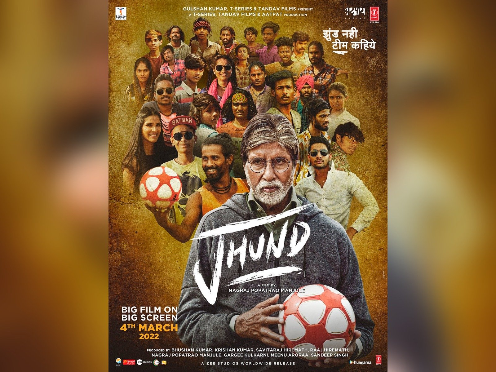 Amitabh Bachchan's Jhund trailer unveiled