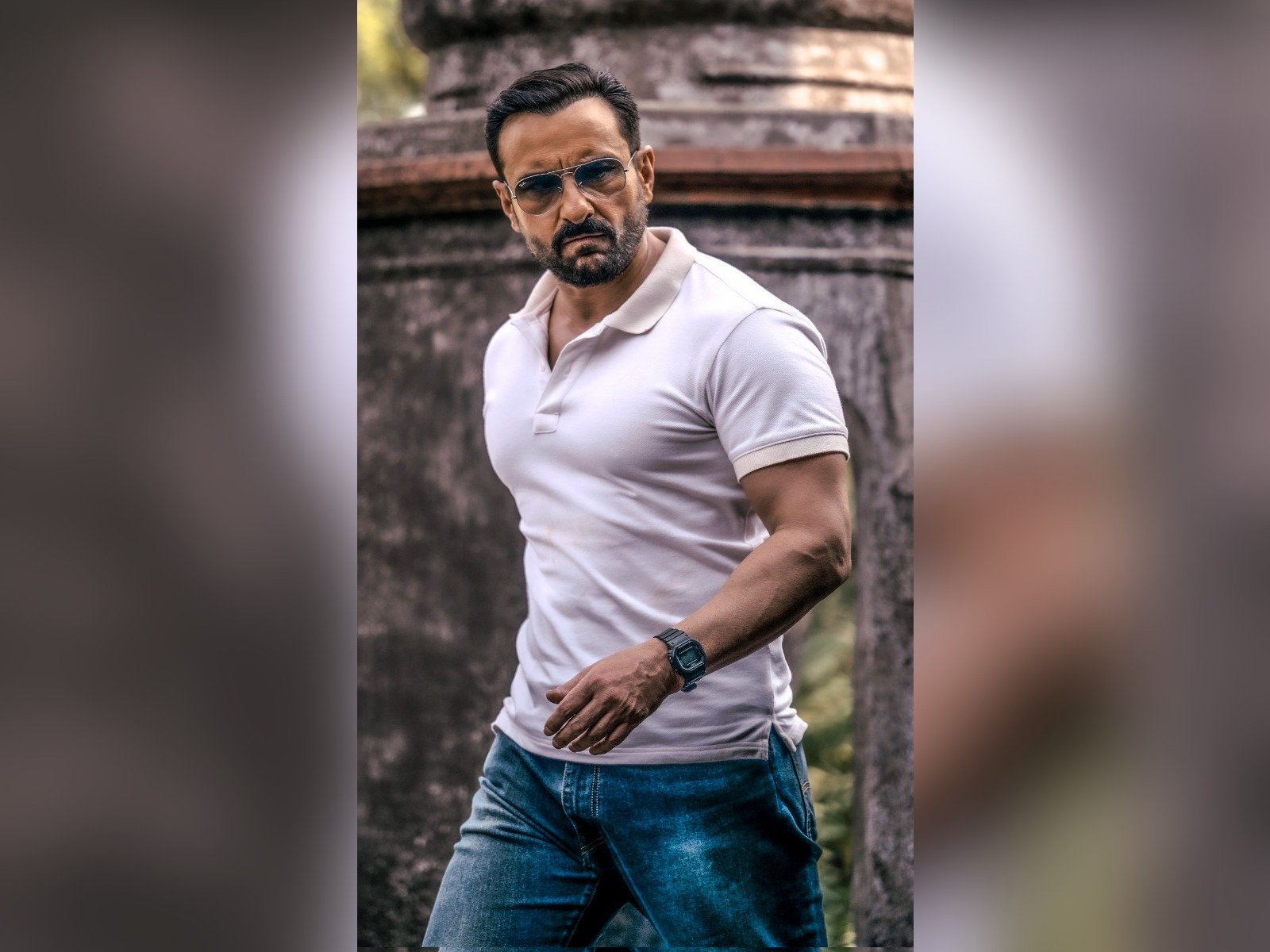 Saif Ali Khan’s first look from Vikram Vedha