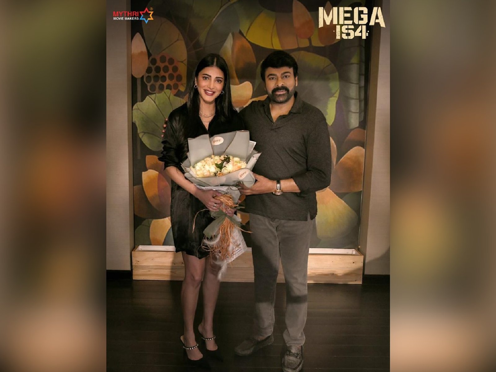 Makers Of Mega154 Welcome Shruti Haasan On Board