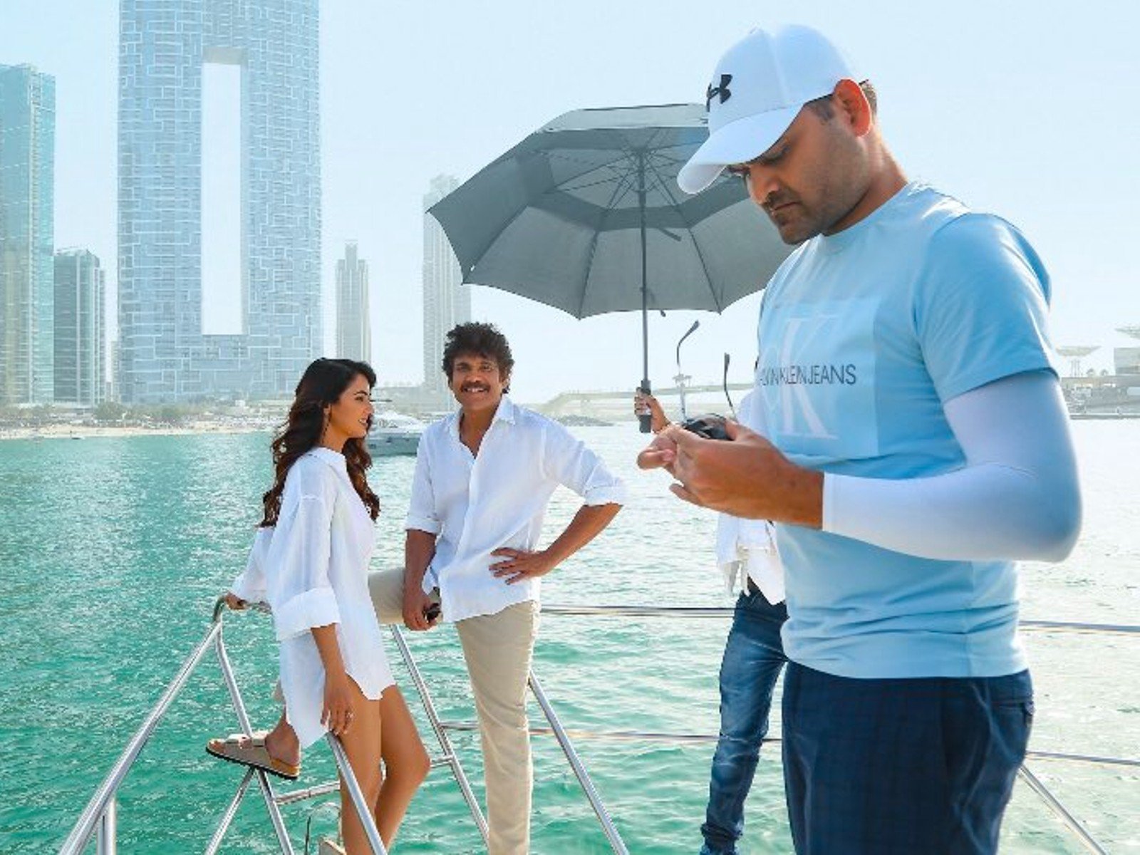 Nagarjuna's The Ghost shooting progressing at Dubai