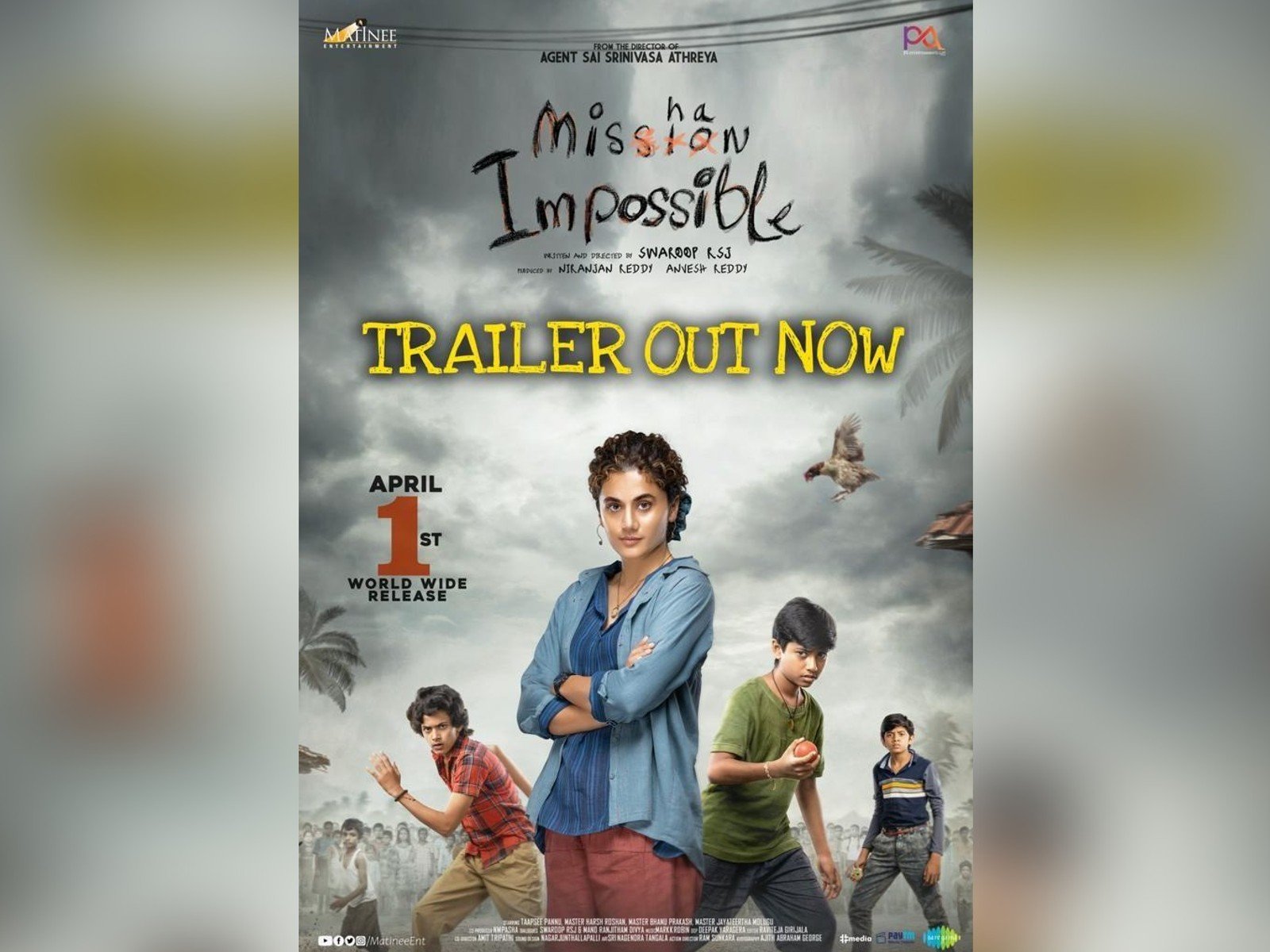 Theatrical Trailer Of Taapsee Pannu’s Mishan Impossible released
