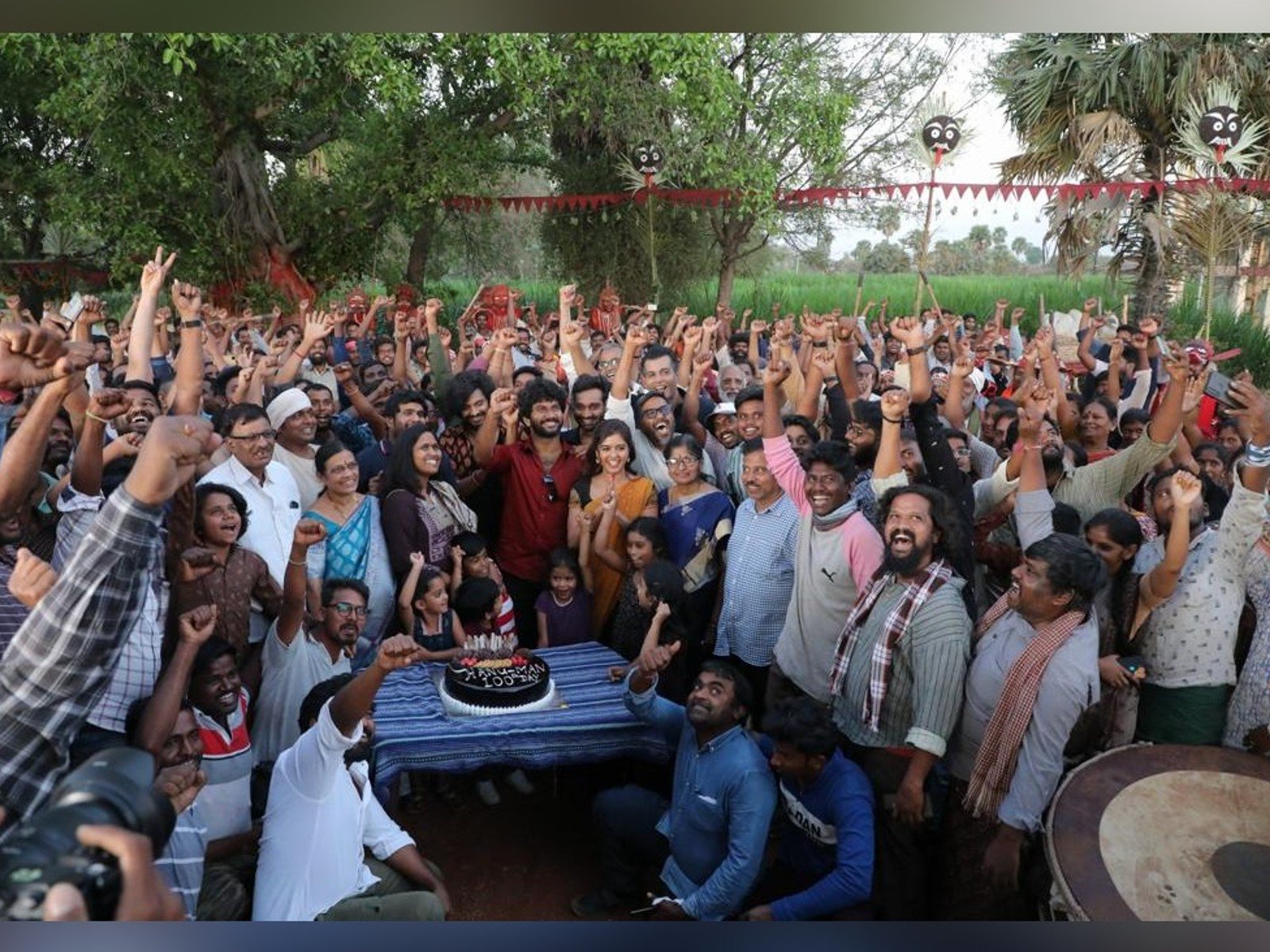 HANU-MAN Celebrates The 100th Day Of Shoot