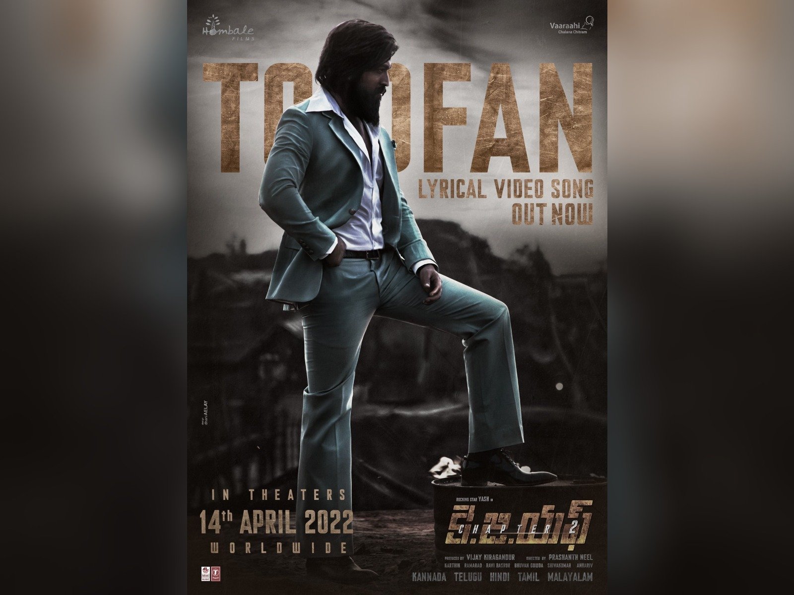 First Song From KGF Chapter: 2 Released