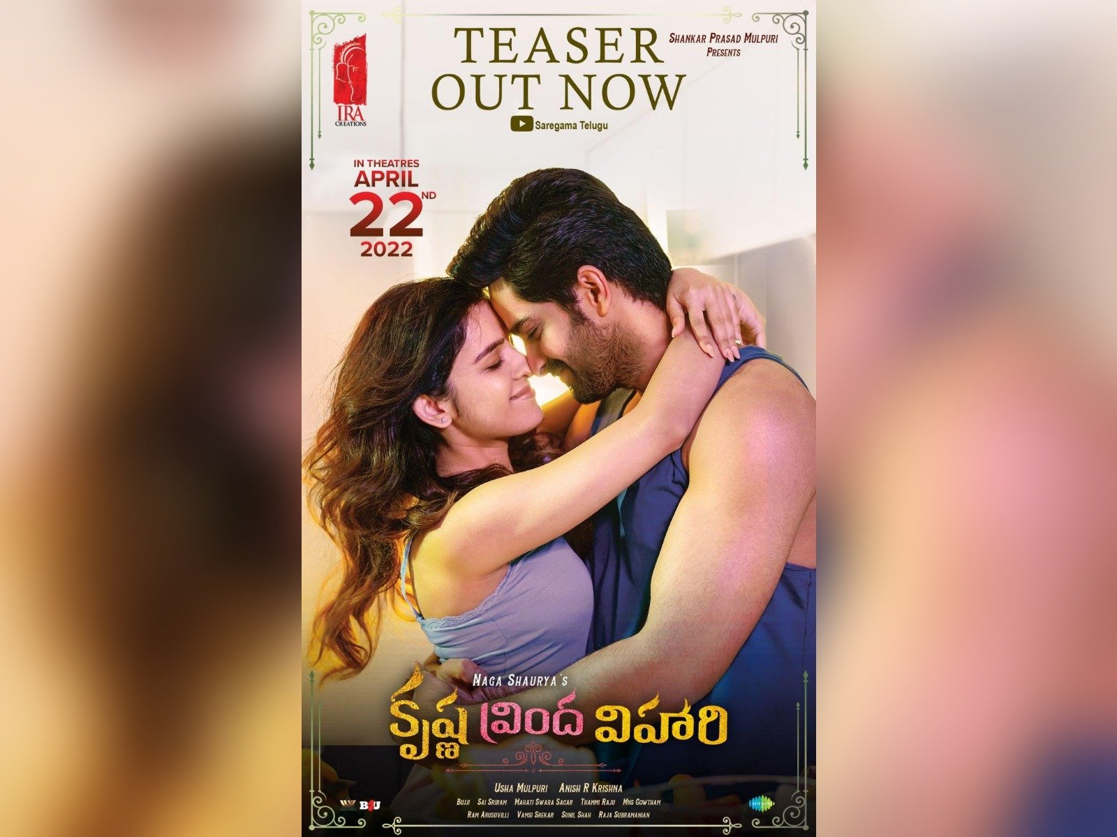 Teaser Of Krishna Vrinda Vihari Unveiled