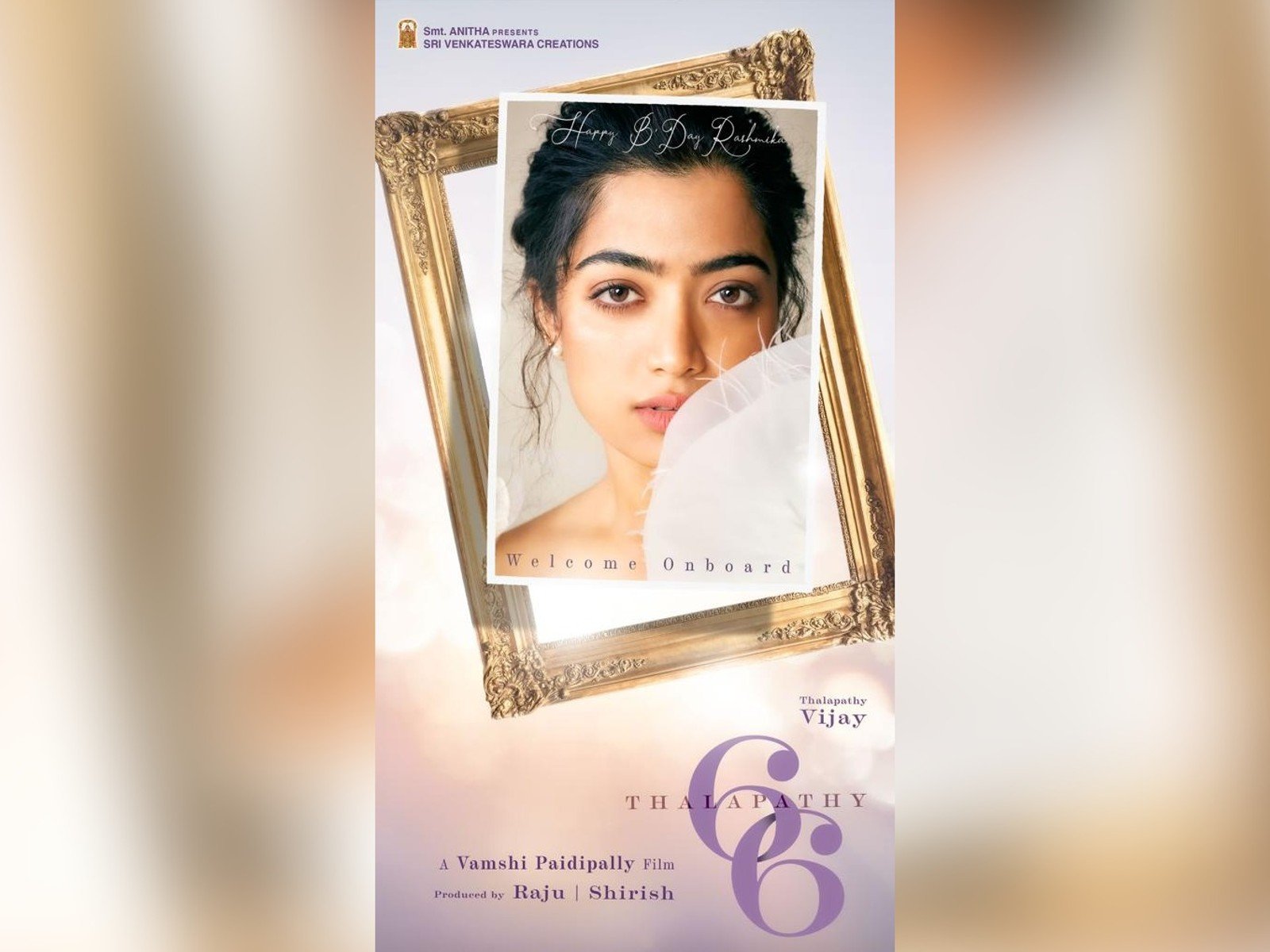 Rashmika Mandanna Comes On Board For Thalapathy Vijay's 66th Film