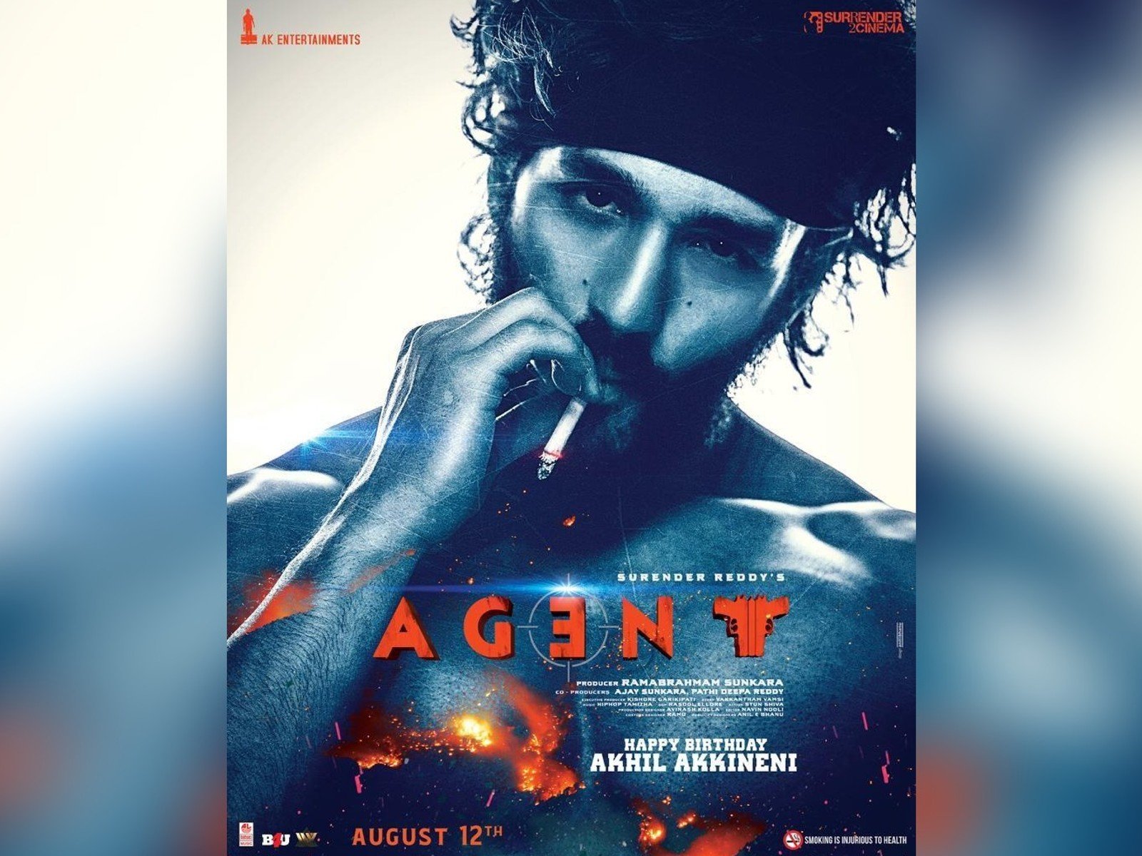 Akhil Akkineni's Agent Brand-New Poster